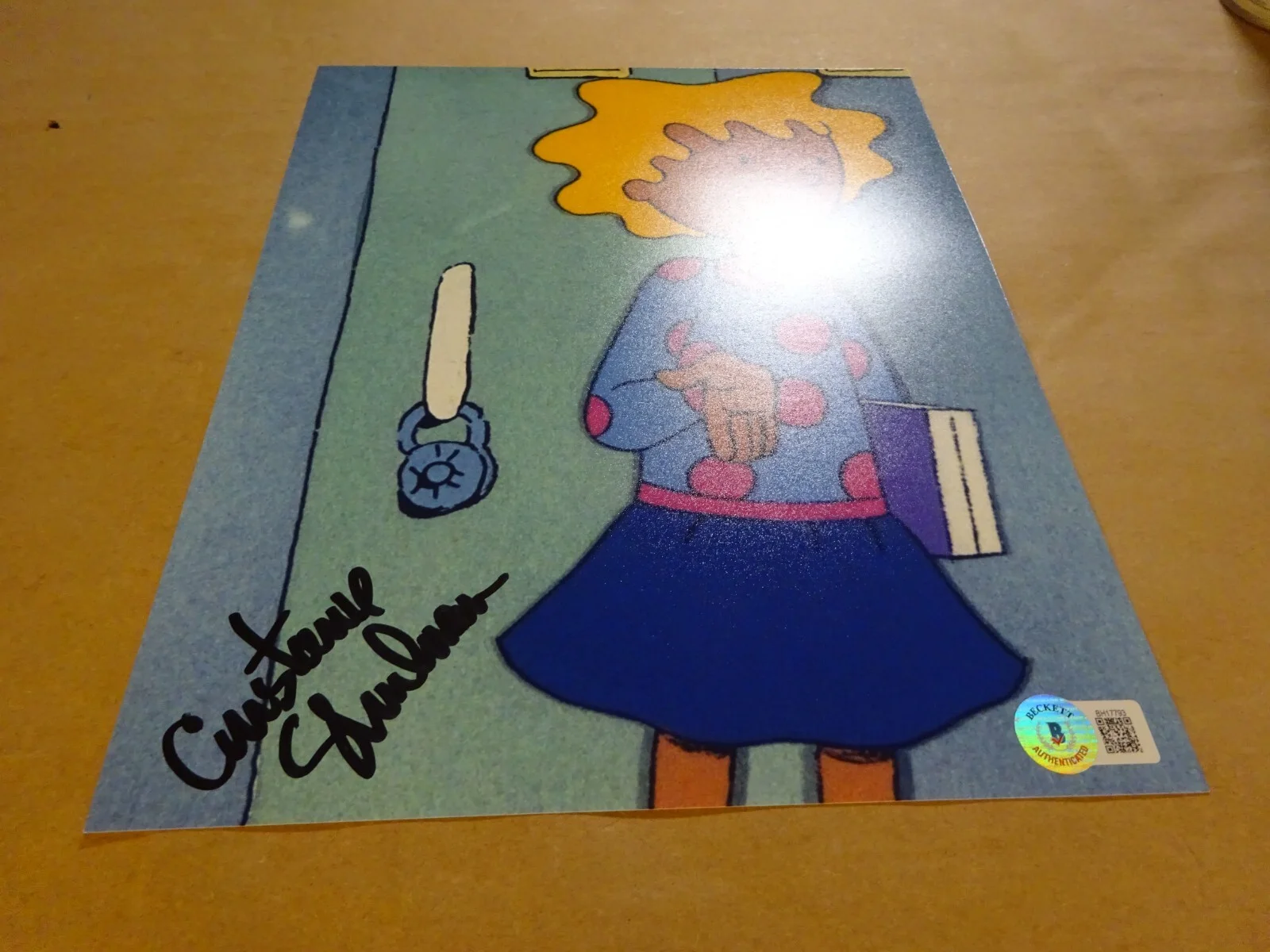 Constance Shulman — Signed Constance Shulman Autographed 8"x10" Patti Mayonnaise Photo Beckett COA, изображение 2