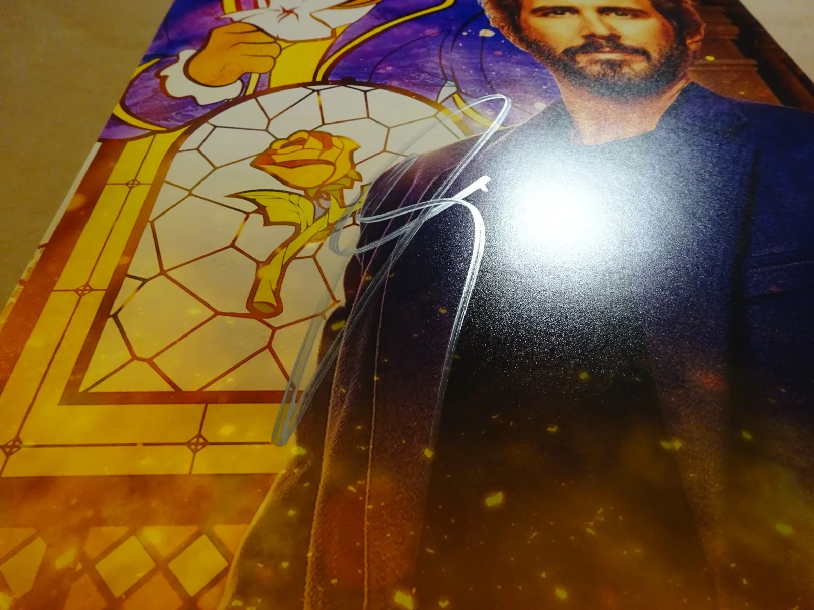 Signed Josh Groban Autographed 11x17 Beauty and the Beast Photo Beckett BAS COA, изображение 4