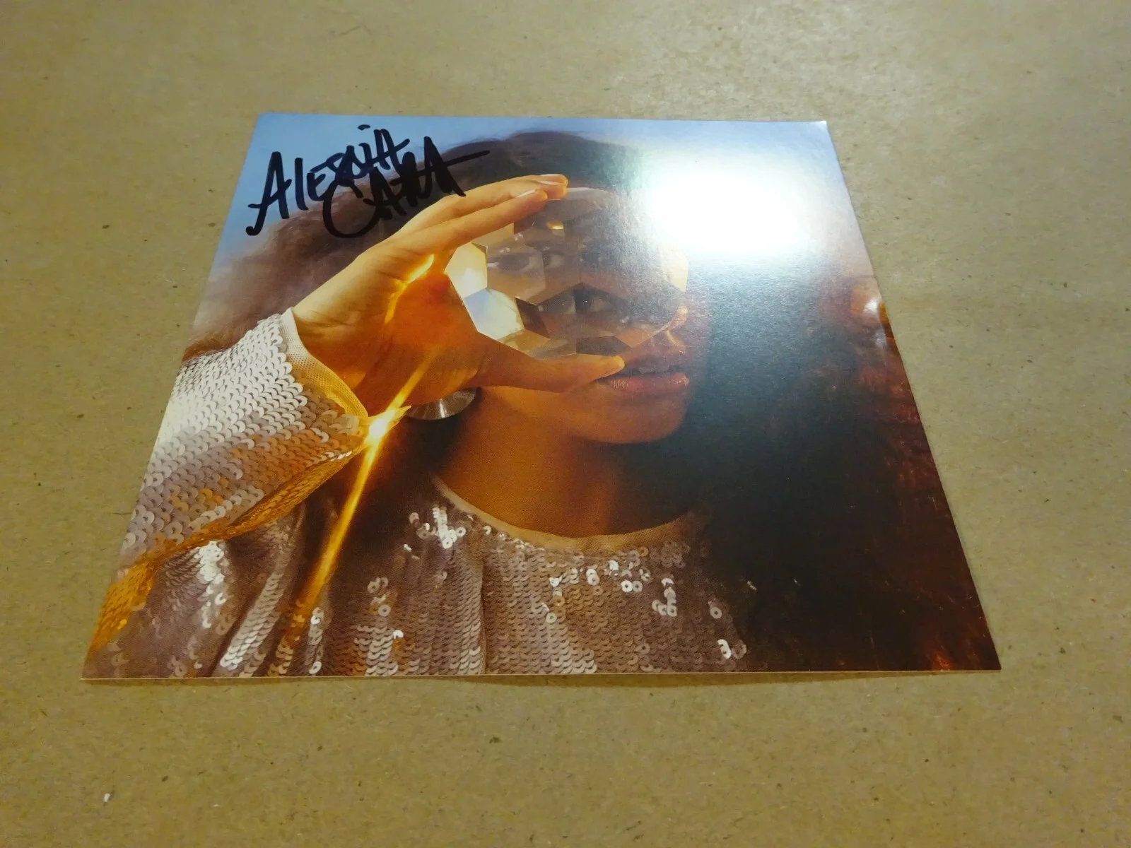 Autographed ALESSIA CARA Signed In The Meantime INSERT CARD BECKETT BAS COA, image 2