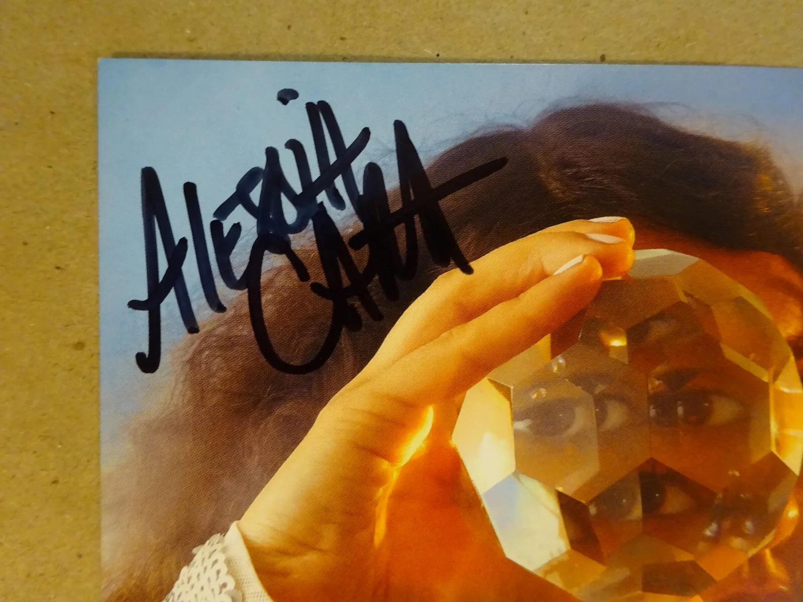 Autographed ALESSIA CARA Signed In The Meantime INSERT CARD BECKETT BAS COA, image 3