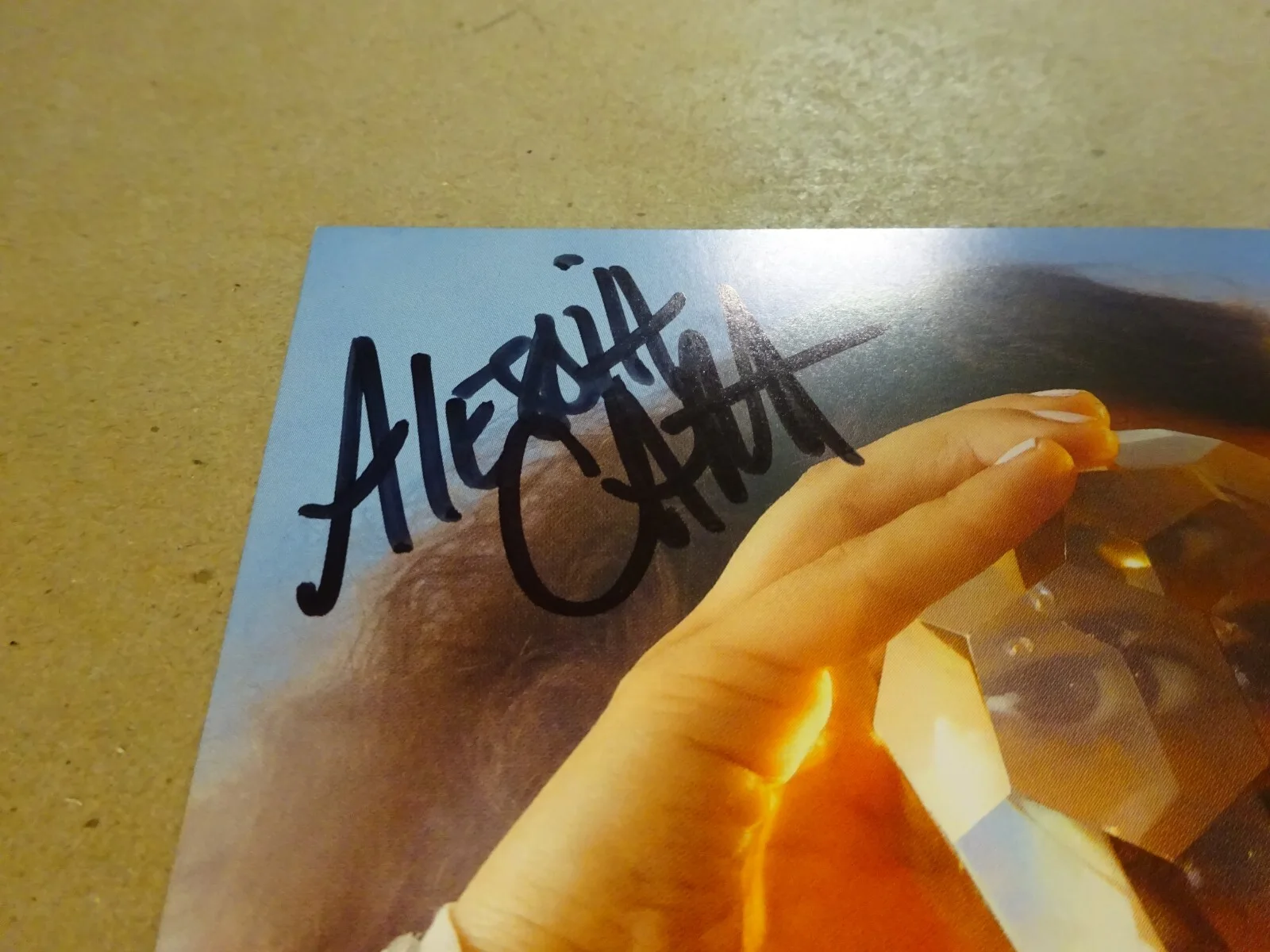 Autographed ALESSIA CARA Signed In The Meantime INSERT CARD BECKETT BAS COA, image 4