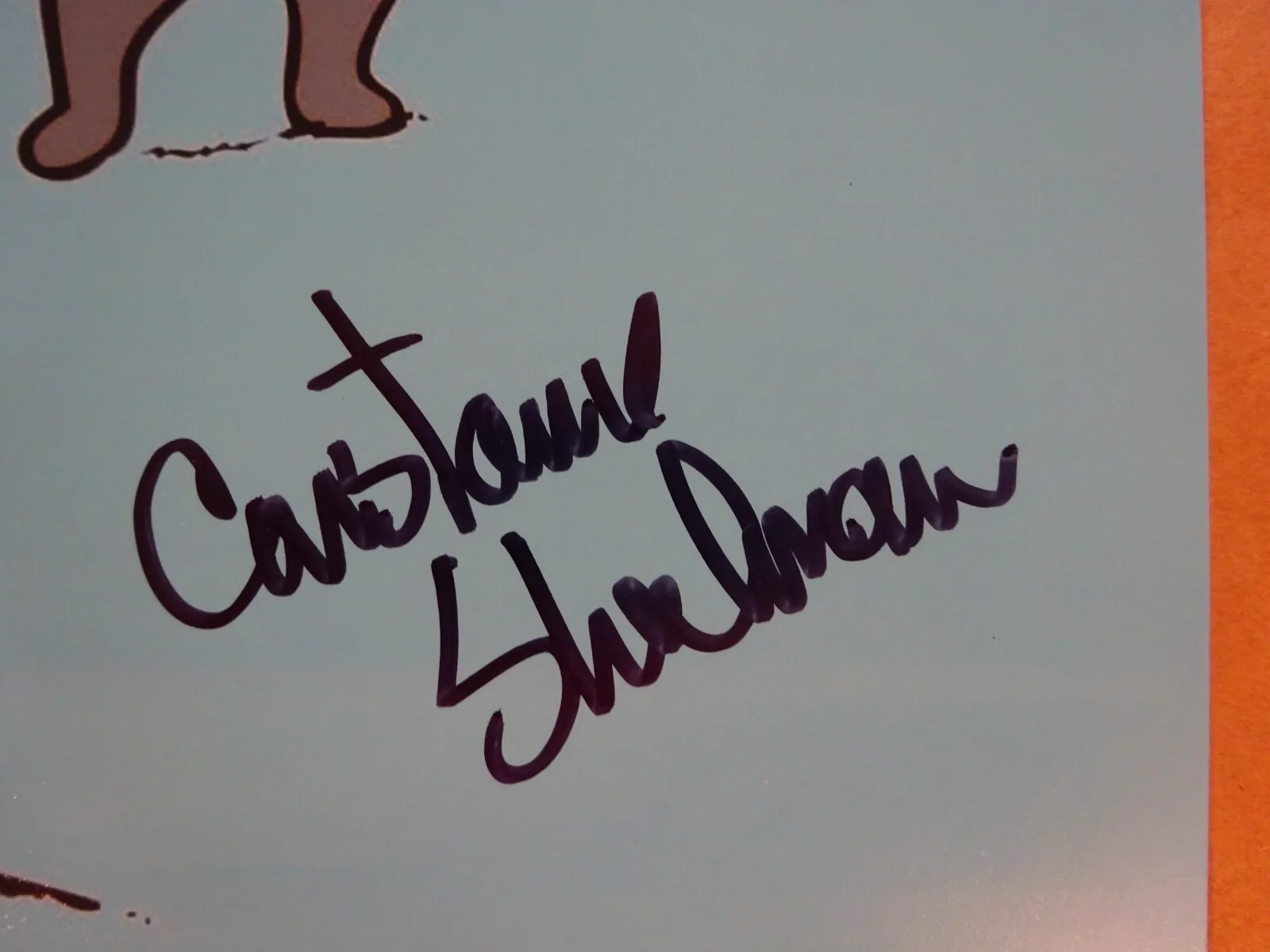 Constance Shulman — Signed Constance Shulman Autographed 11"x17" Doug Funnie Photo Beckett BAS COA, изображение 3