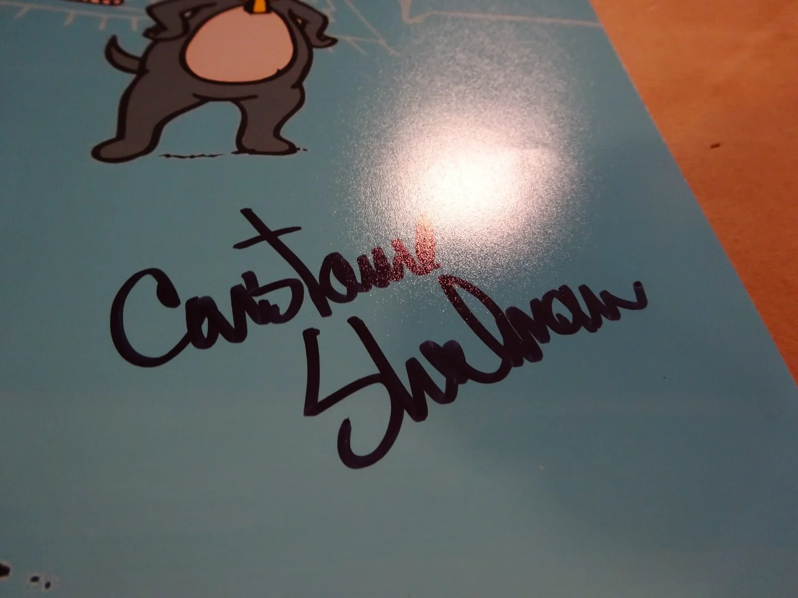 Constance Shulman — Signed Constance Shulman Autographed 11"x17" Doug Funnie Photo Beckett BAS COA, изображение 4