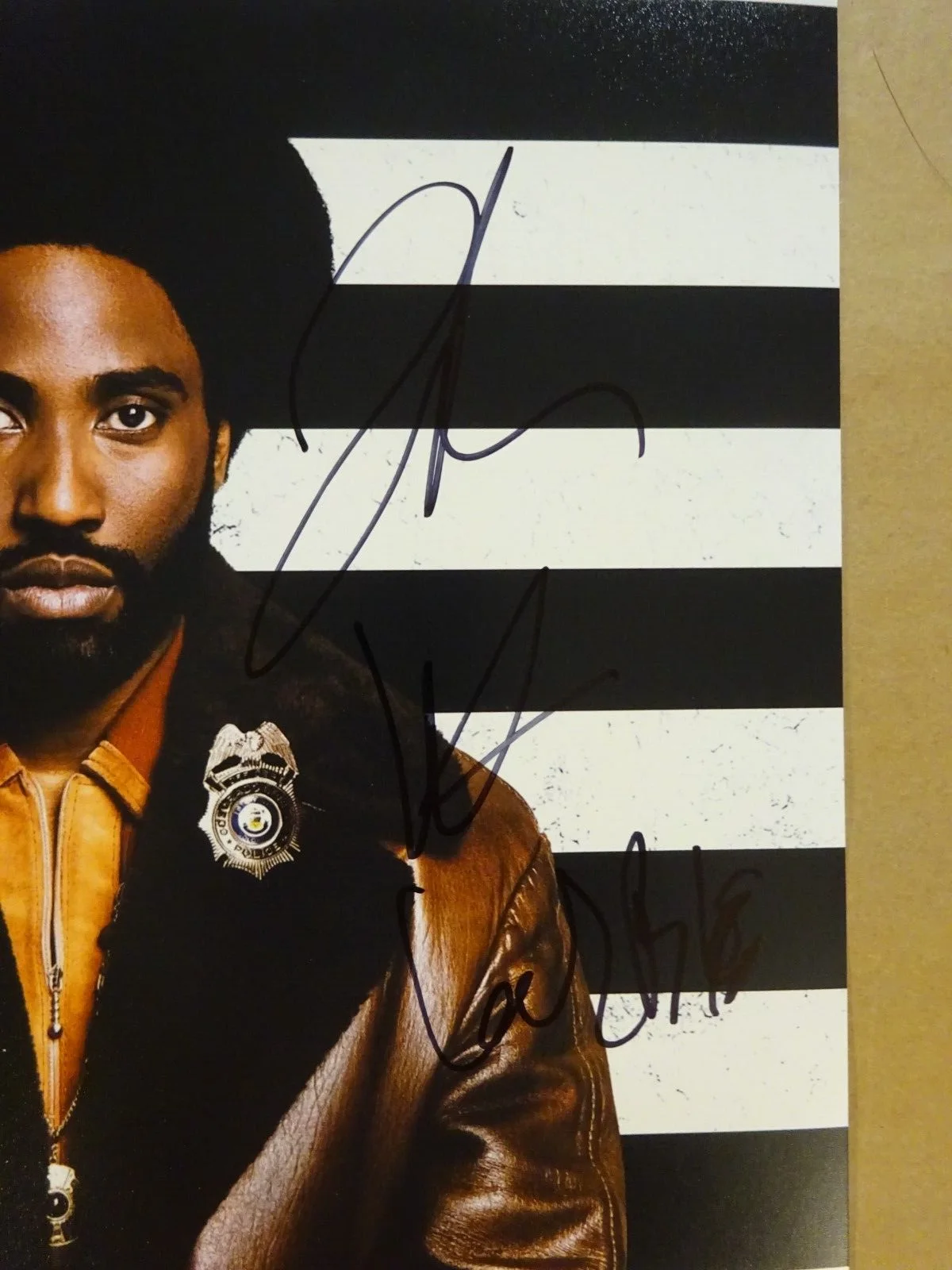 John David Washington — Signed John David Washington Autographed 11"x17" BlacKkKlansman Photo BAS COA, image 3