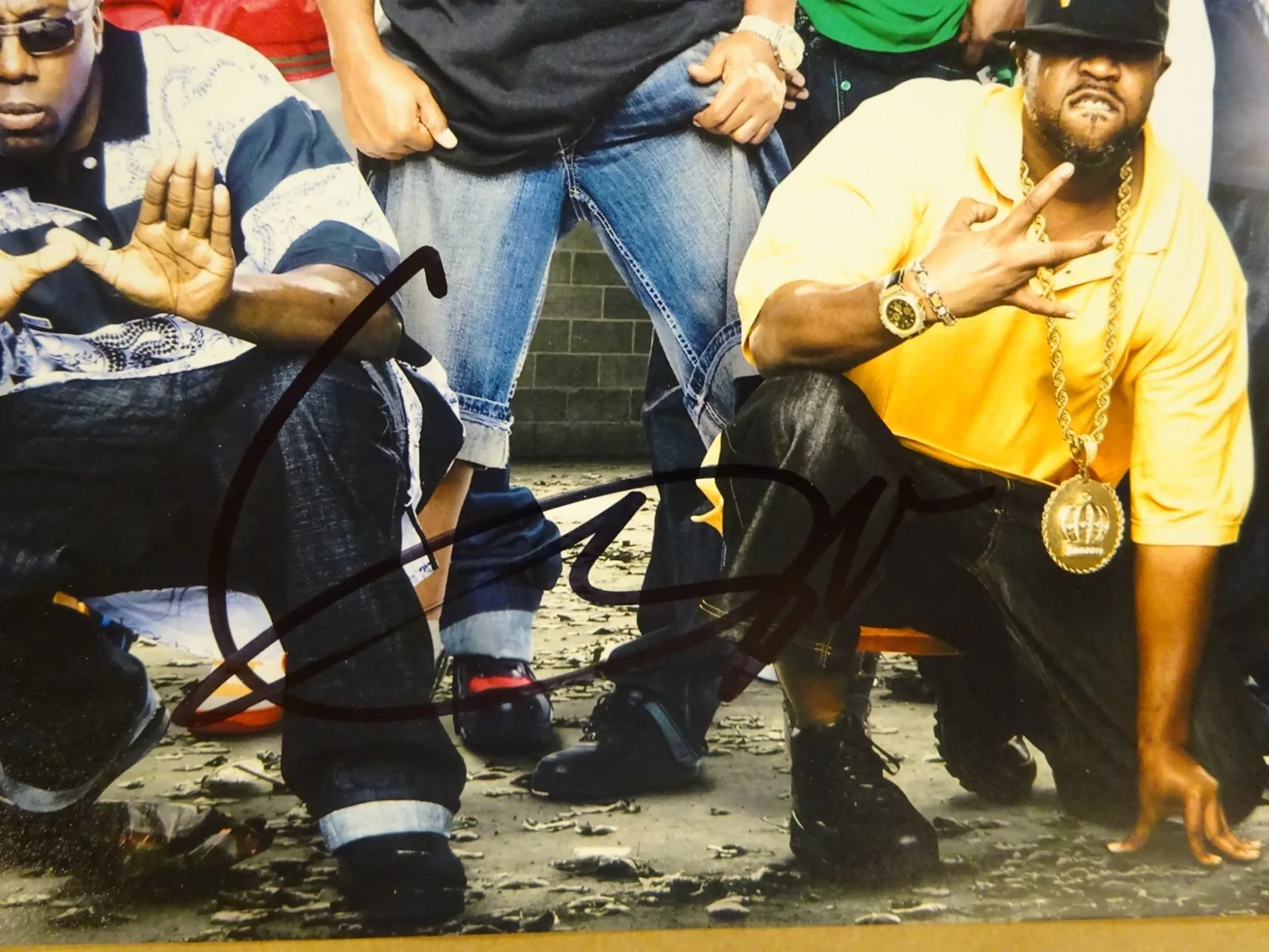 Autographed GZA Signed 8"x10" Wu Tang Clan Photo Beckett BAS COA, image 3