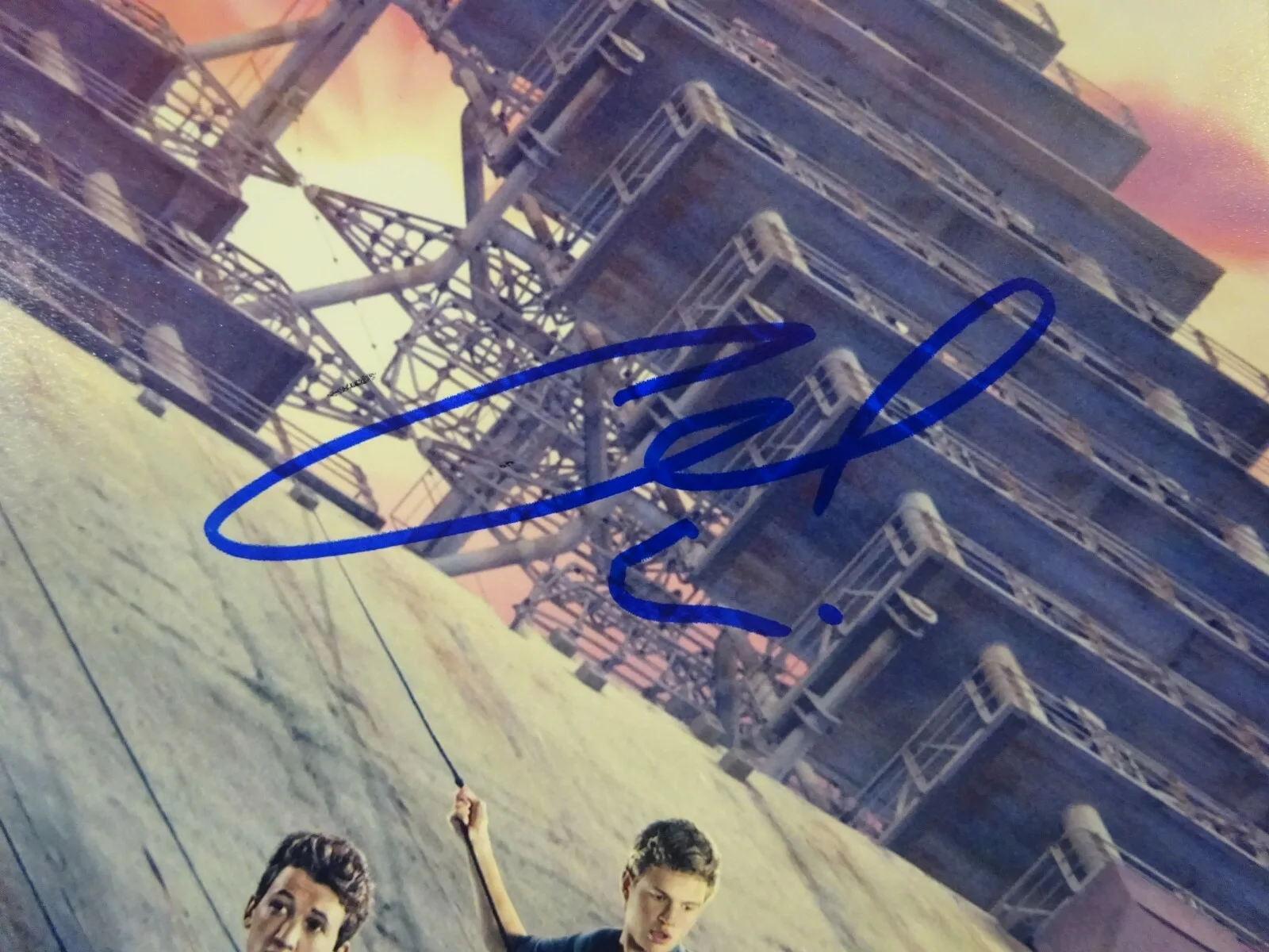Naomi Watts, Ansel Elgort, Miles Teller, Z Kravitz — Signed ALLEGIANT Autographed By 4 12"x18" Photo Naomi Watts ++ BECKETT COA LOA, изображение 5