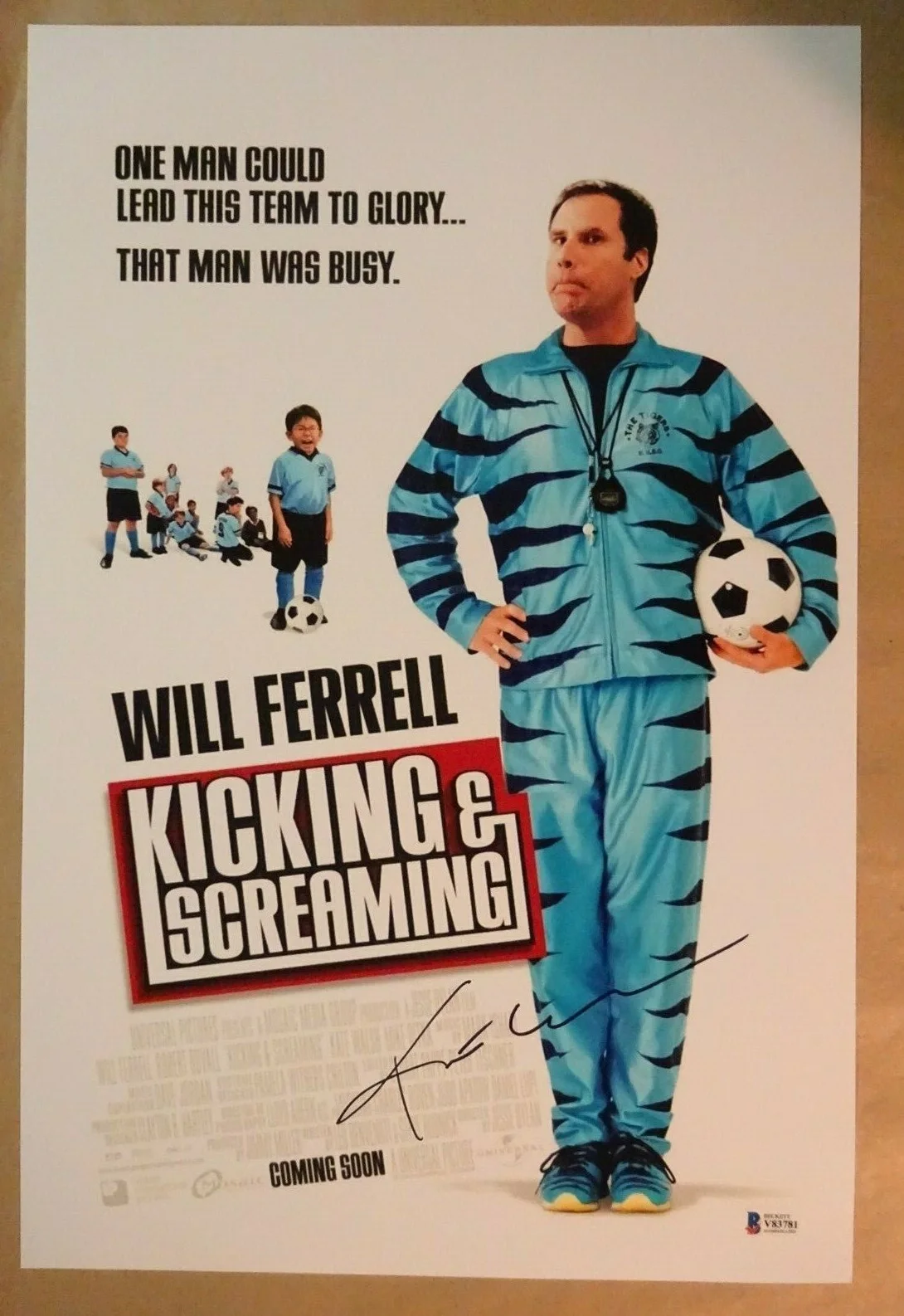 Kate Walsh — Signed KATE WALSH Autographed KICKING & SCREAMING 12"x18" Photo BECKETT BAS COA, image 2