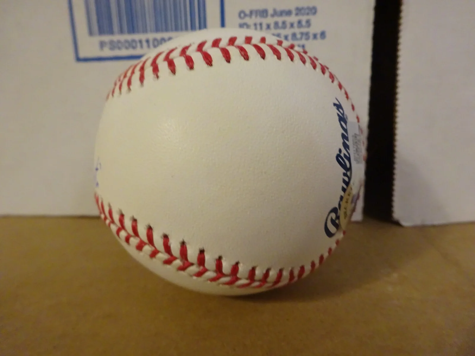 Gaten Matarazzo — Autographed Gaten Matarazzo Signed Baseball Stranger Things Beckett BAS COA, image 3