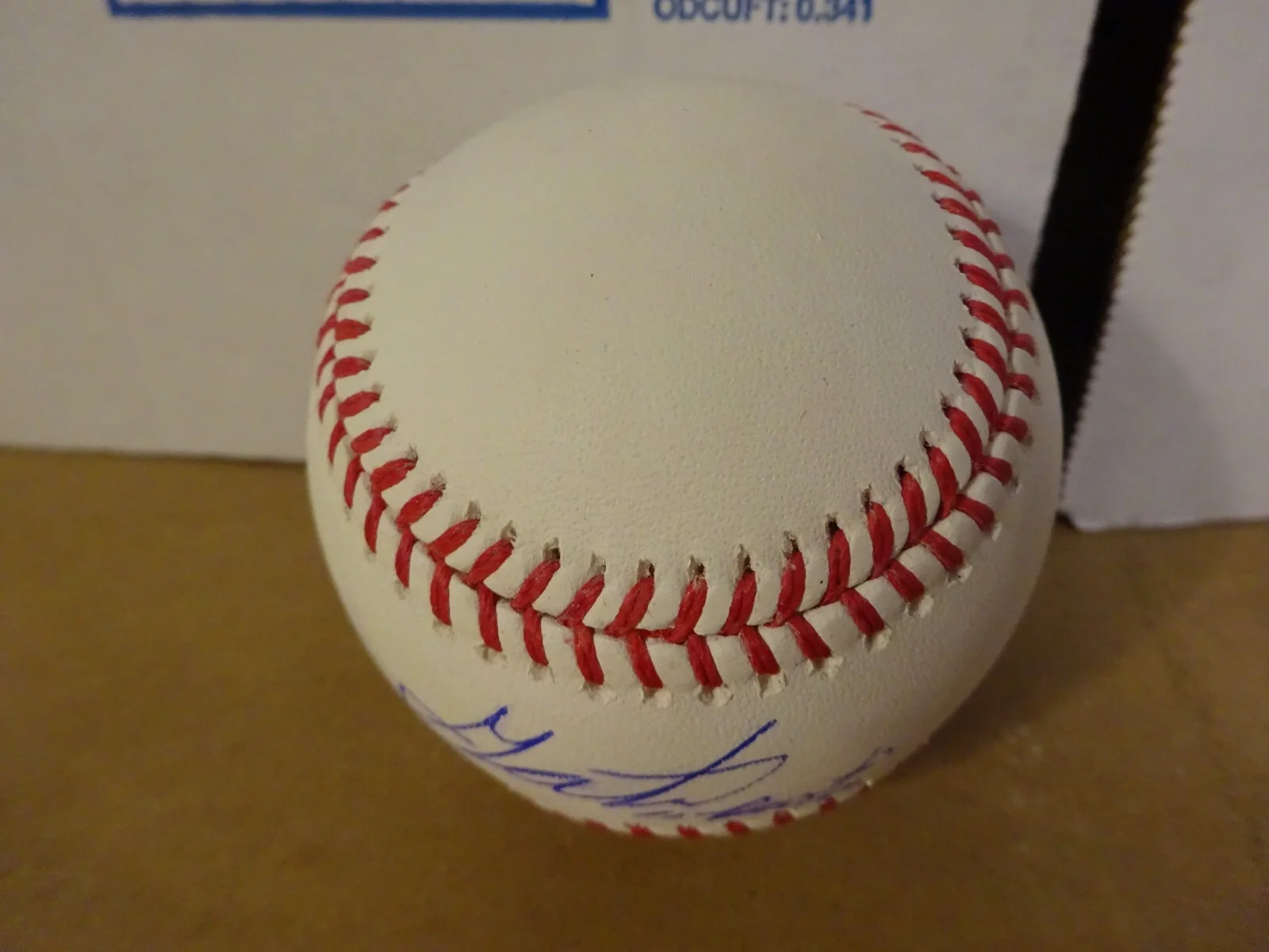 Gaten Matarazzo — Autographed Gaten Matarazzo Signed Baseball Stranger Things Beckett BAS COA, image 5