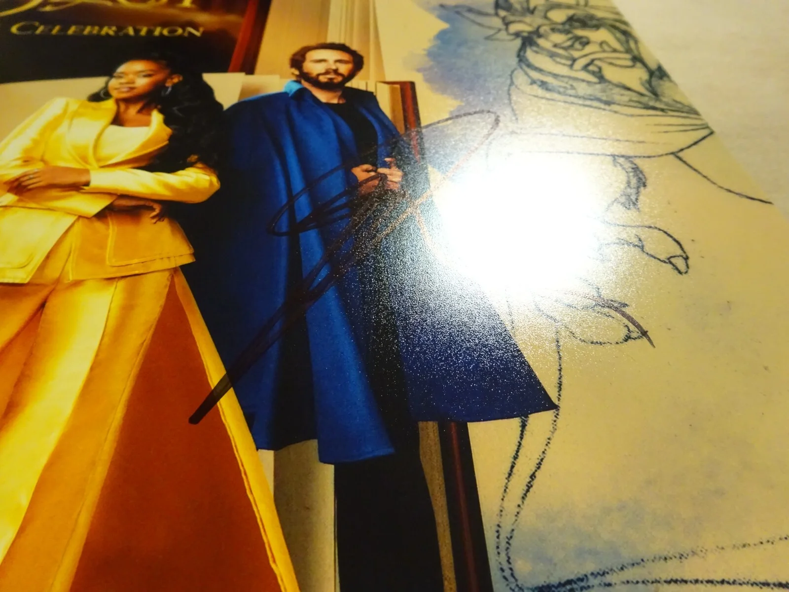 Signed Josh Groban Autographed 11x17 Beauty and the Beast Photo Beckett BAS COA, изображение 4