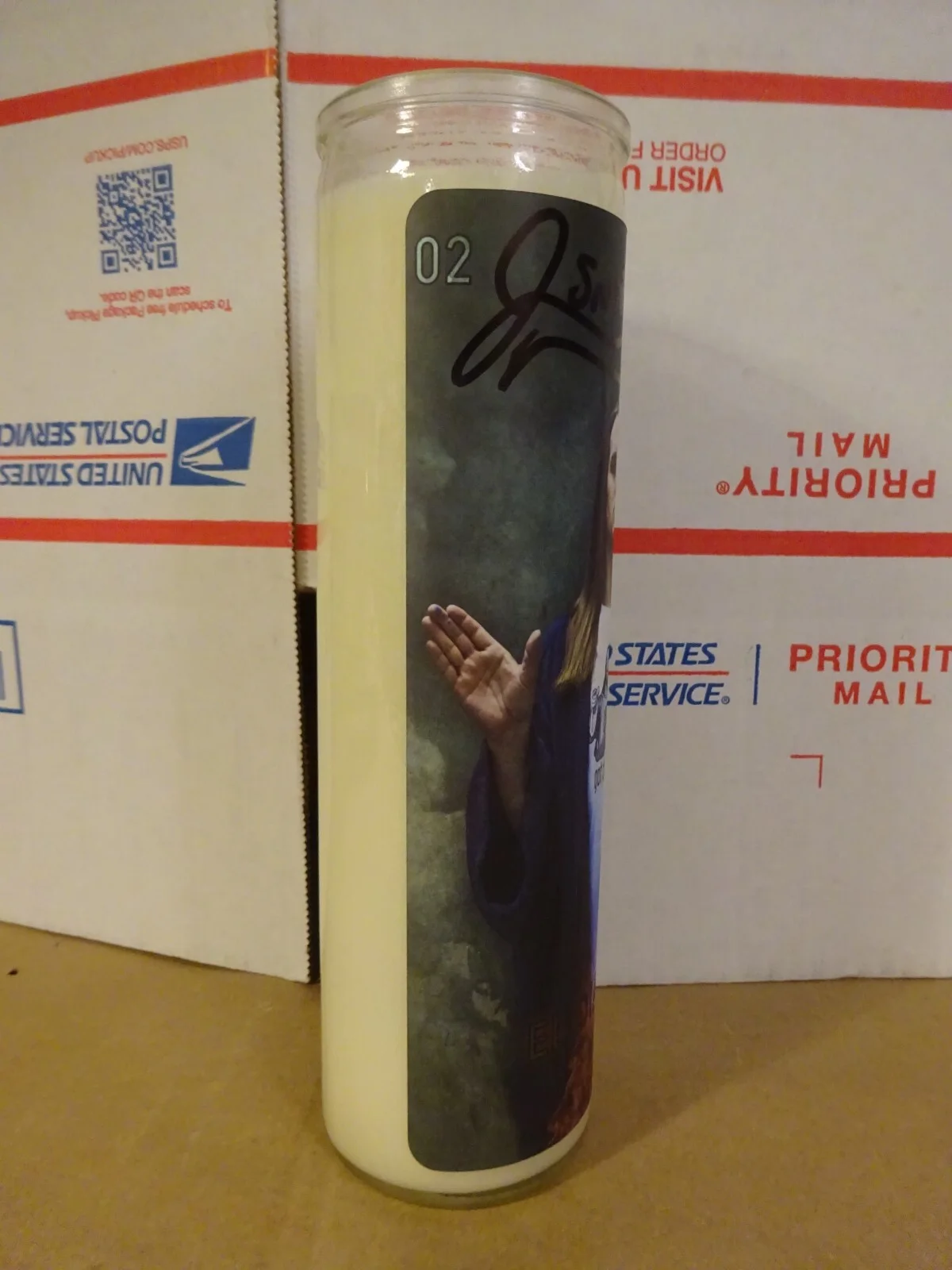 Jason Mewes — Signed Jason Mewes Autographed 14oz Soy Candle Beckett BAS COA, изображение 2