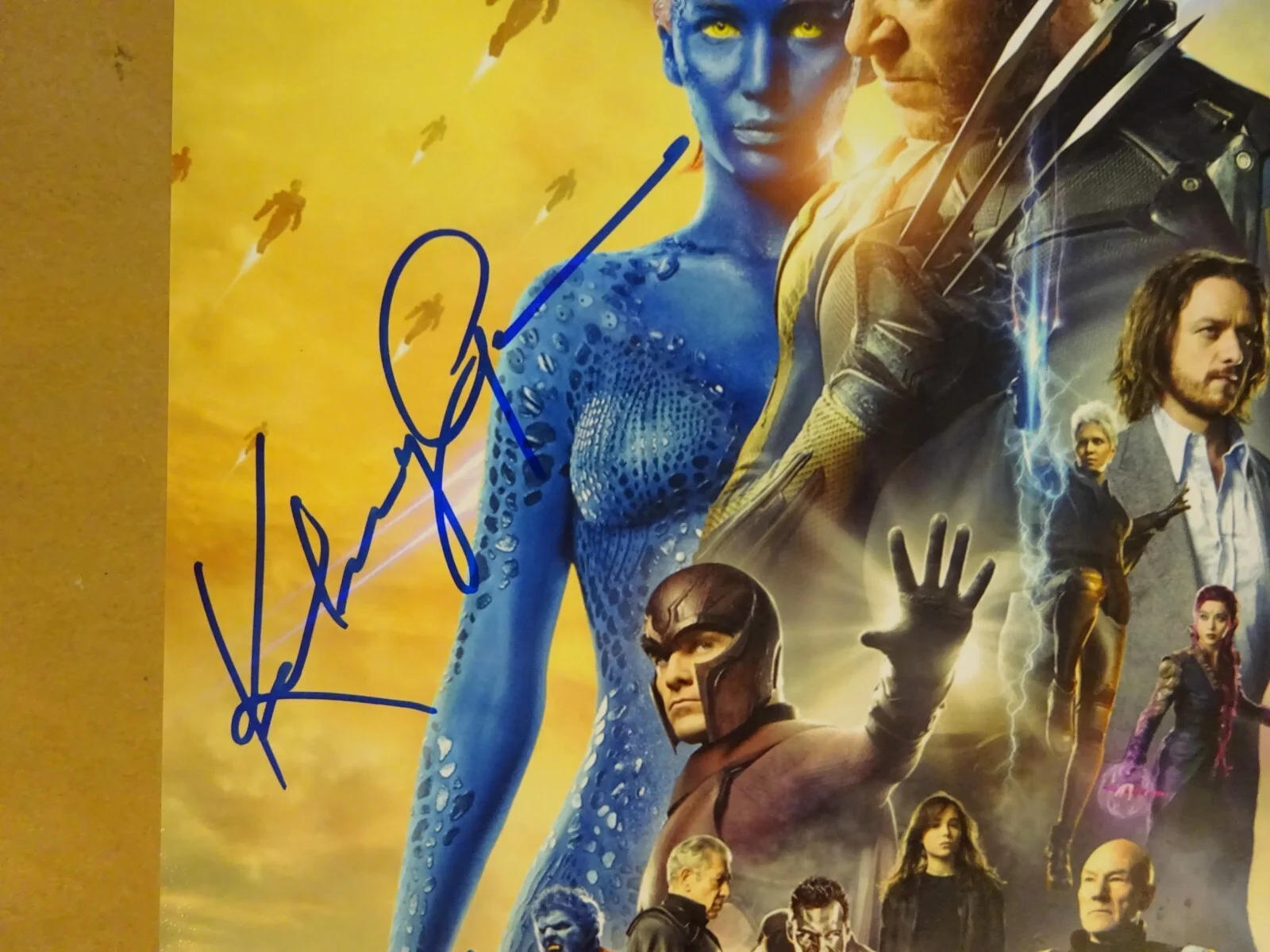 Kelsey Grammer — Autographed Kelsey Grammer Signed 11x17 Photo X-Men Days of Future Past BAS COA, изображение 3