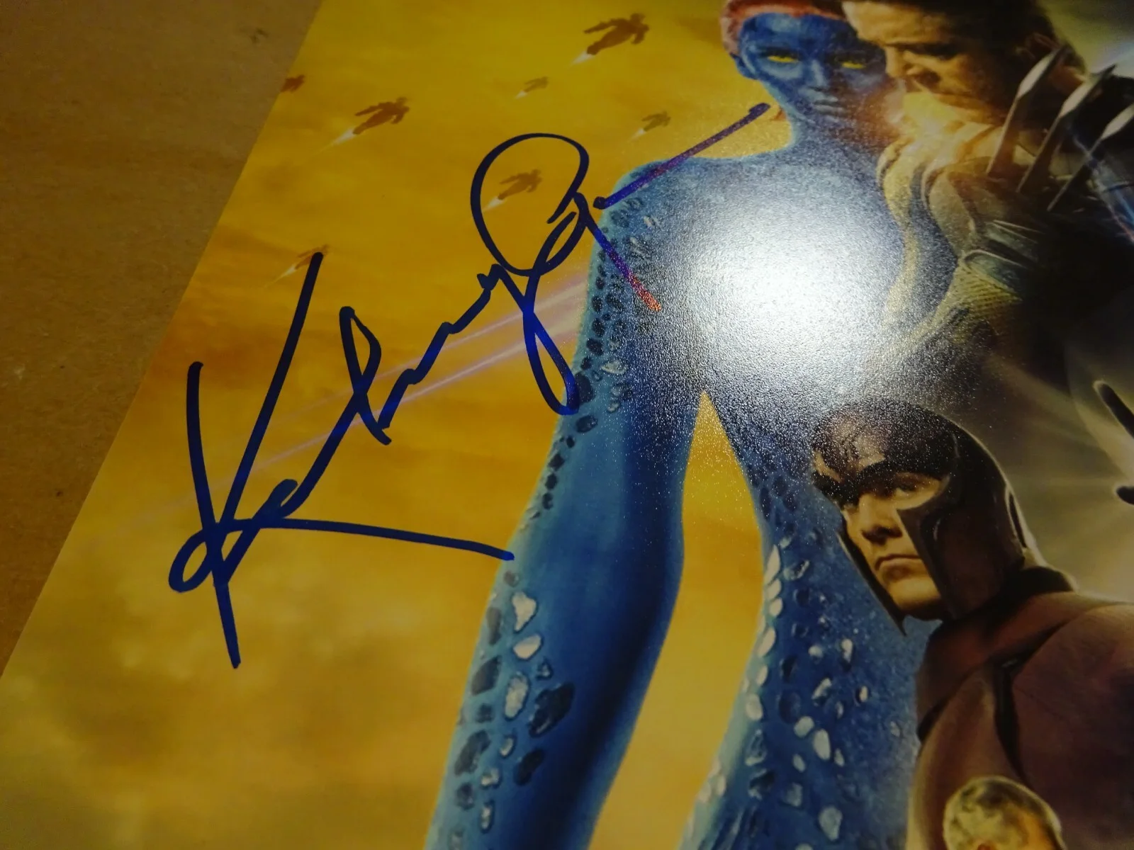 Kelsey Grammer — Autographed Kelsey Grammer Signed 11x17 Photo X-Men Days of Future Past BAS COA, изображение 4