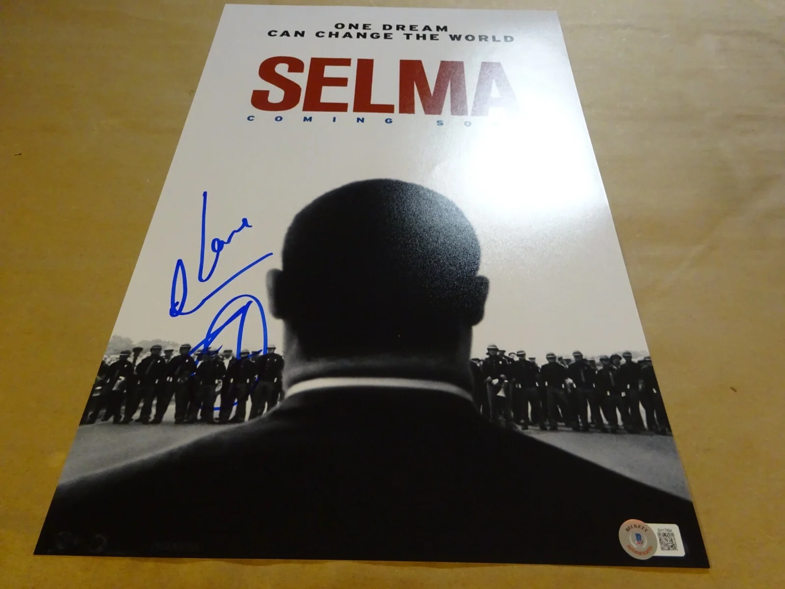 Common — Signed Common Autographed 11"x17" Selma Photo Beckett BAS COA, image 2