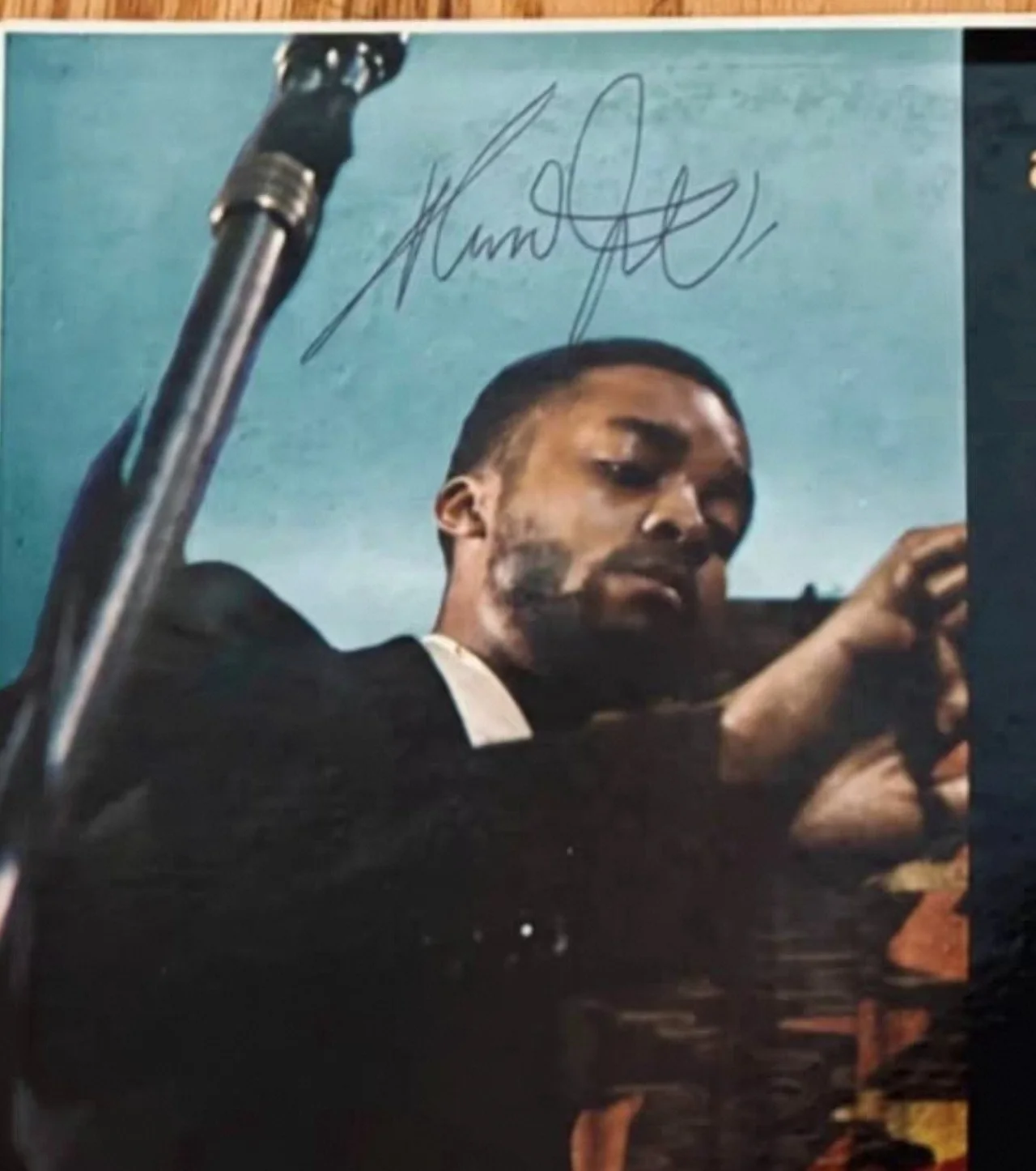 Ahmad Jamal signed autographed lp jazz great album rare, изображение 2