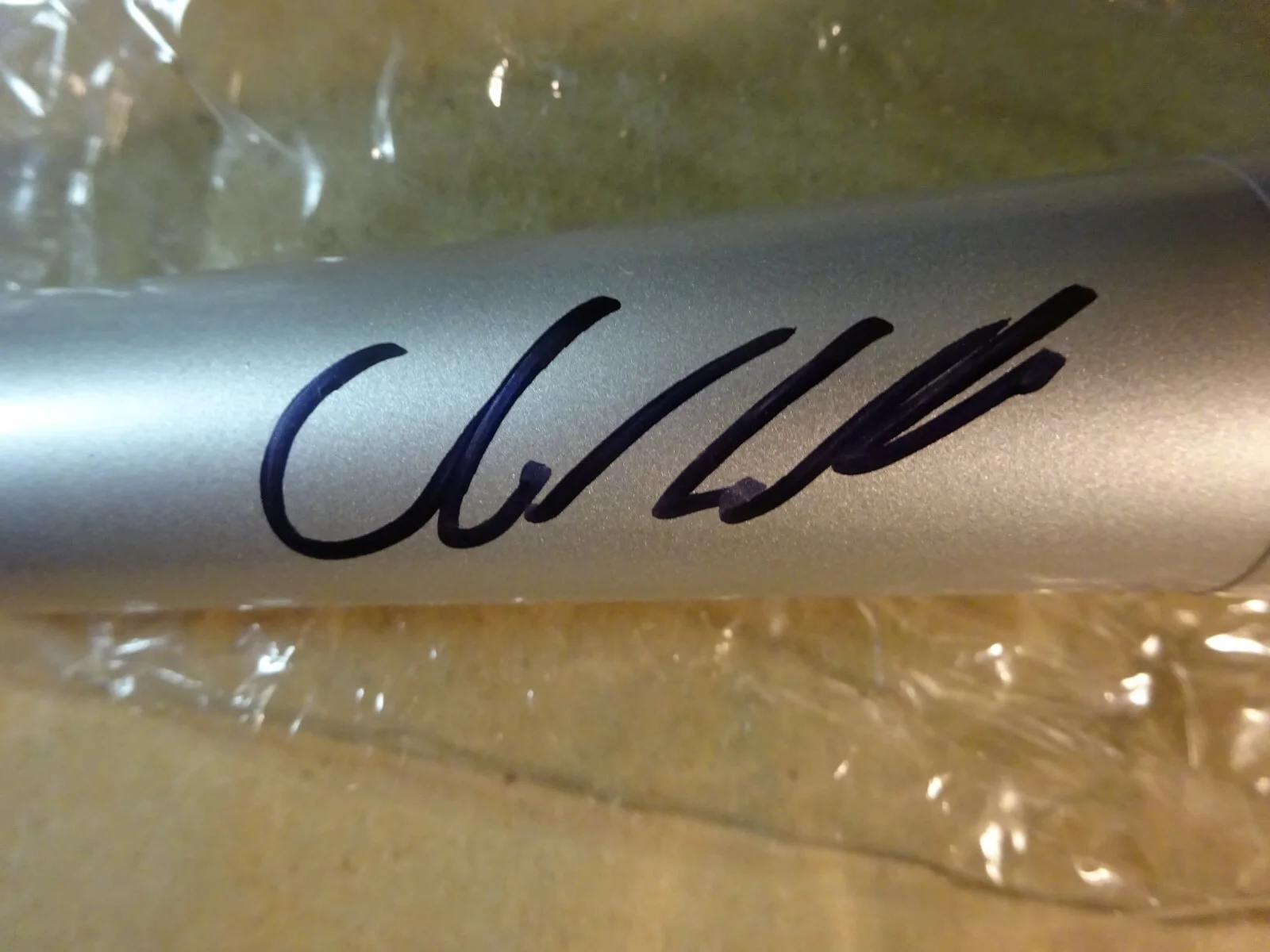 Signed CHRIS REDD Autographed Microphone Comedian Saturday Night Live, image 2