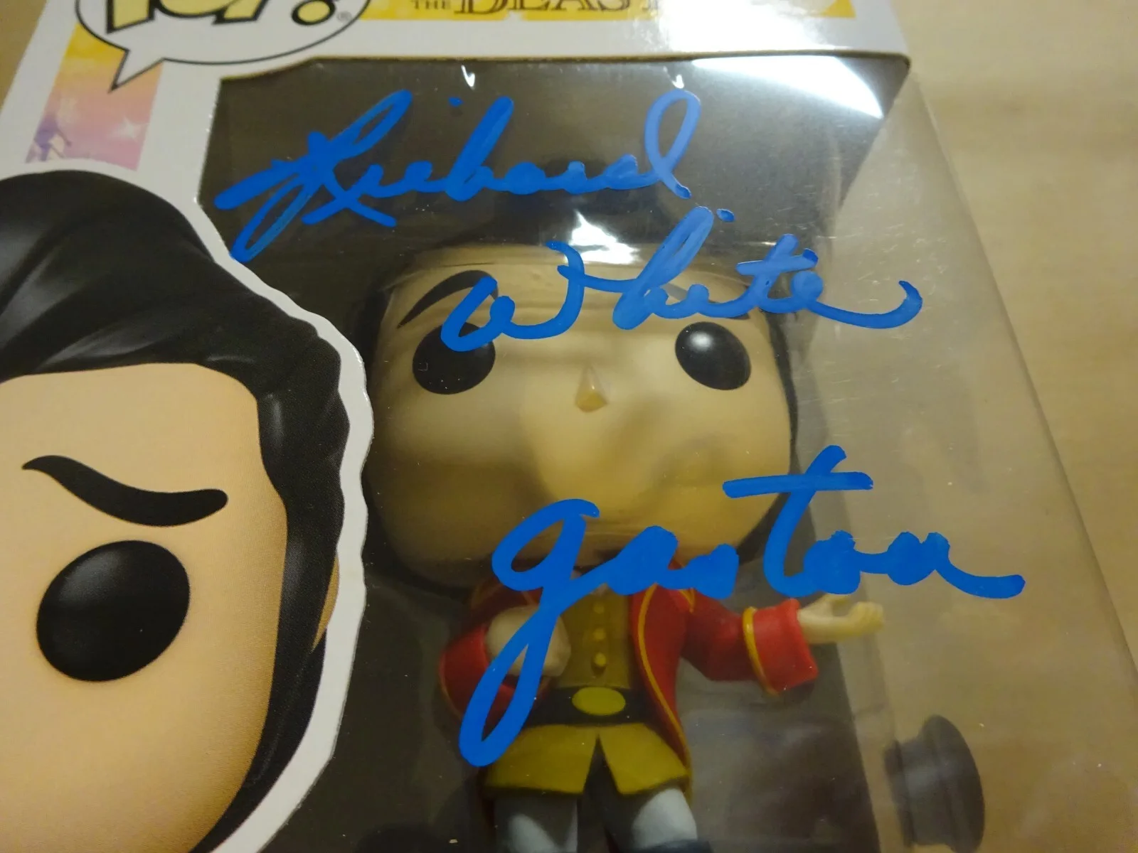 Richard White — Signed Richard White Gaston Beauty And The Beast 1134 Funko Pop Beckett BAS COA, image 4