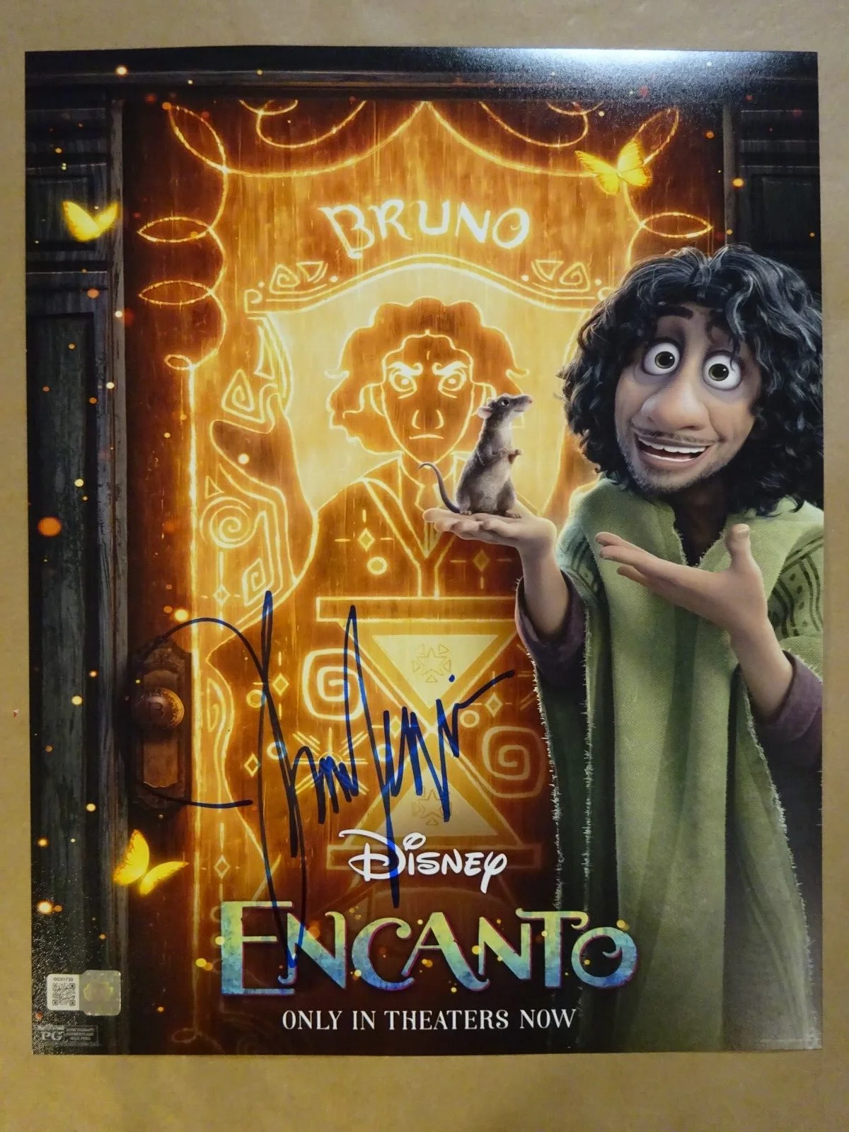 John Leguizamo — Autographed John Leguizamo Signed 11"x14" Photo Encanto Bruno OC Celebrity COA