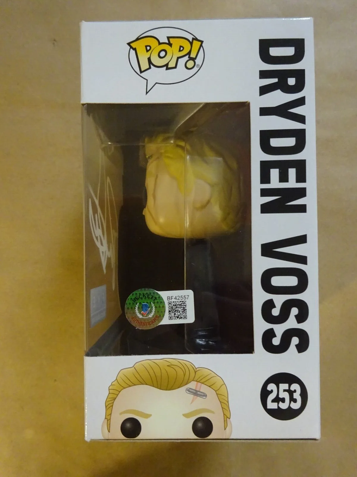 Paul Bettany — Autographed Paul Bettany Signed Dryden Voss Vos Star Wars Solo Funko Pop BAS COA, изображение 5