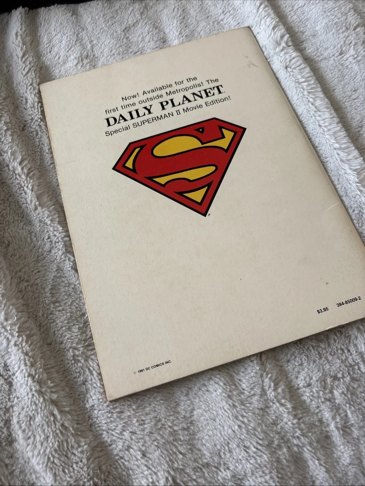 Daily Planet Superman 2 Movie Edition Hard Card Cover. Clean And Tidy Booklet, изображение 4