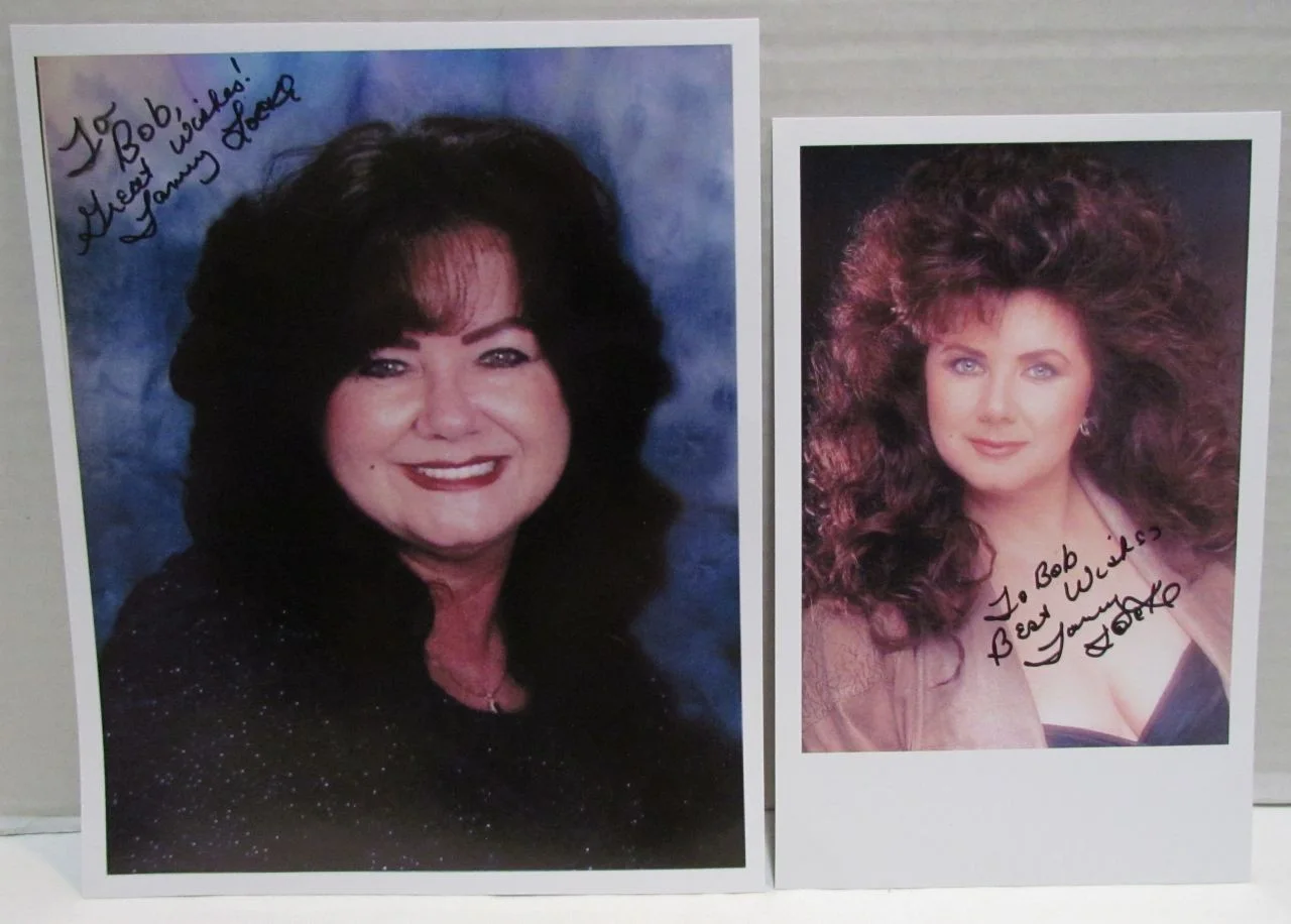 Cynthia Nixon — Tammy Locke 2 Autographed Photos, child actress The Monroes
