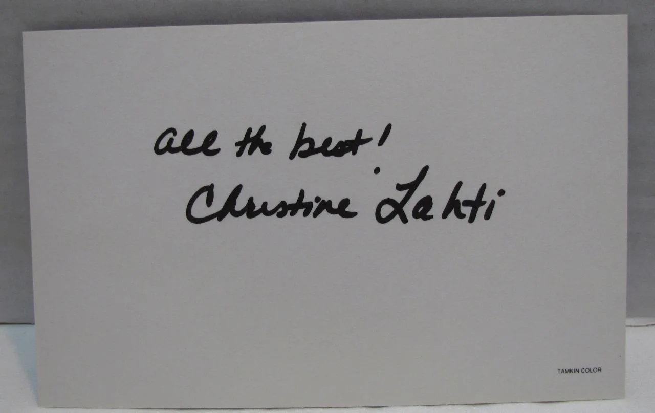 Christine Lahti — Christine Lahti Autographed Photo, TV, Movie & Stage Star, изображение 2