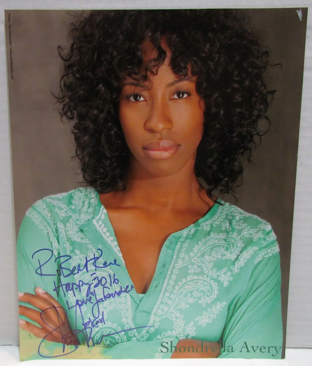 Shondrella Avery — Shondrella Avery Autographed Photo, Napolean Dynamite, Secret Life of Bees