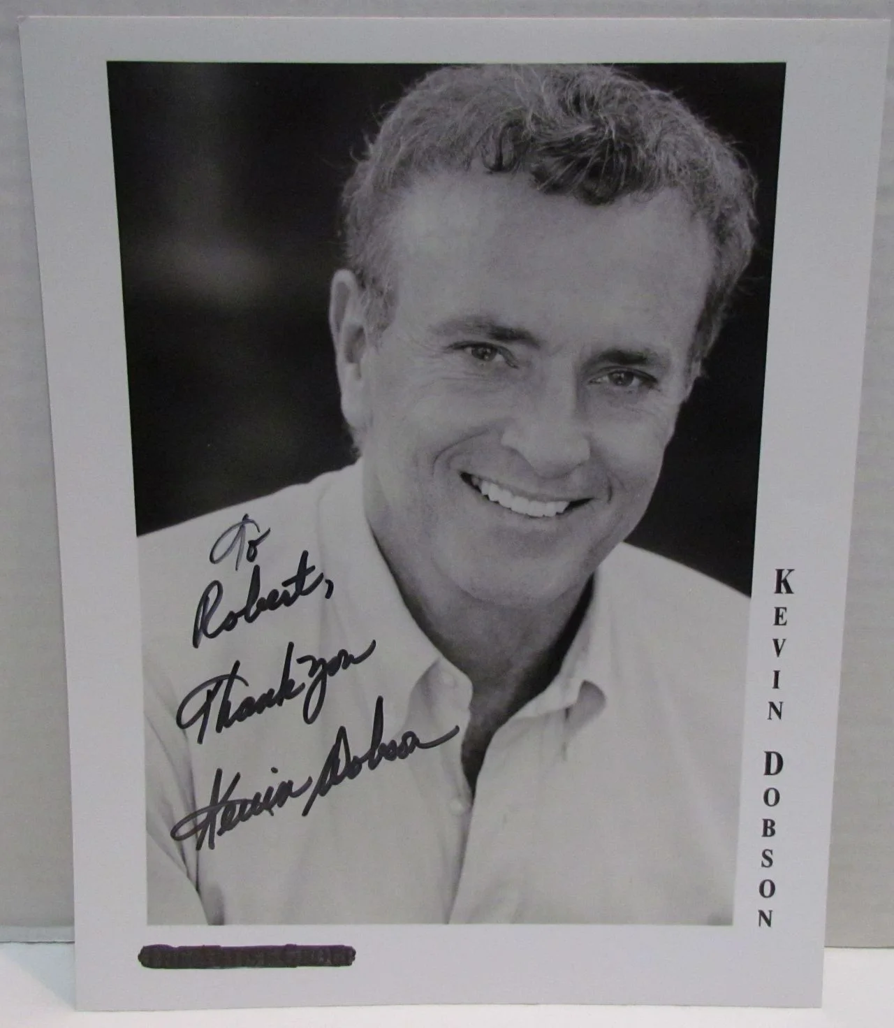 Kevin Dobson — Kevin Dobson Autographed Photo, Kojak, Knott's Landing