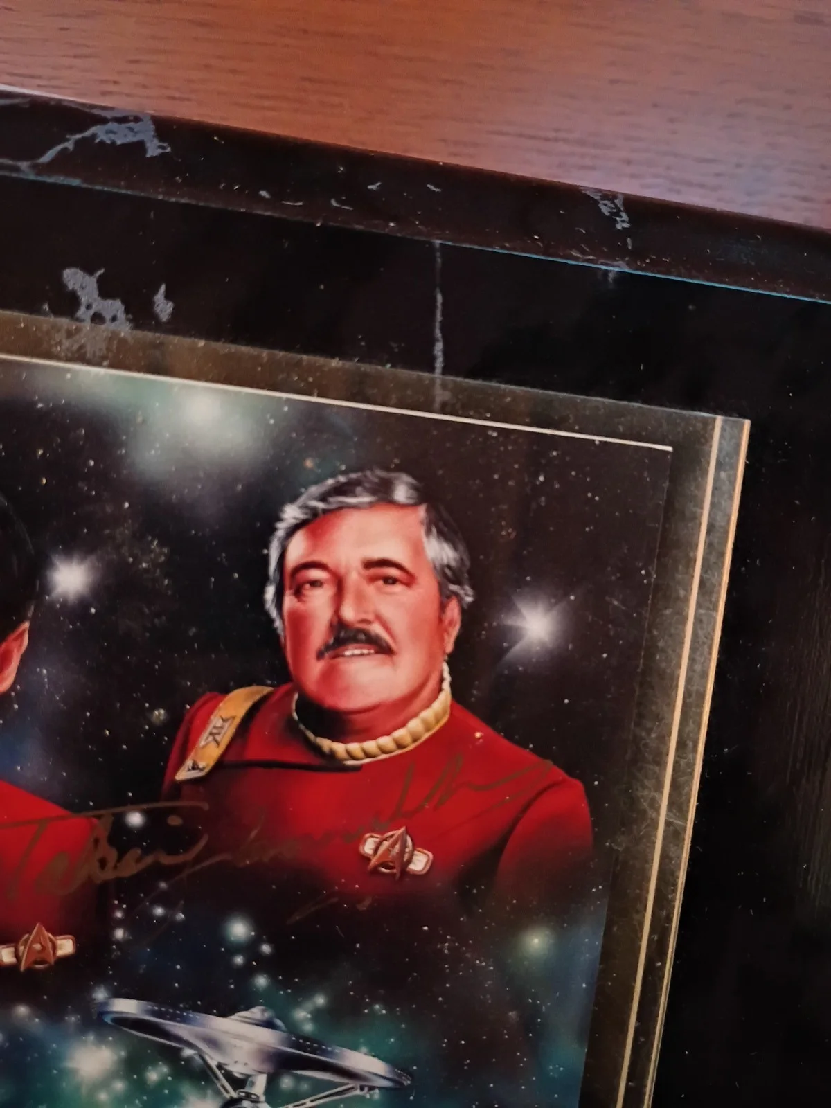 George Takei, James Doohan, Nichelle Nichols, Walter Koenig — 🔥 Star Trek "Fab Four" Plaque, Autographed - Doohan, Koenig, Takei, and Nichols, изображение 4