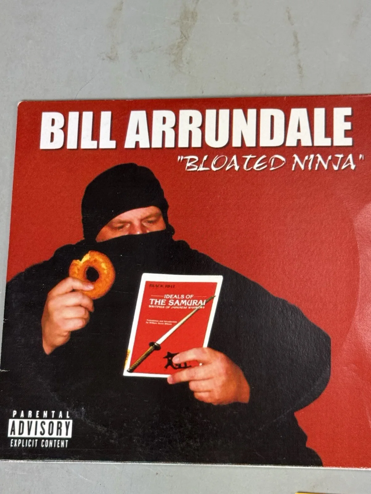Bill Arrundale rare Signed Bloated Ninja Comedy CD with Bonus Nick Griffey O1033, изображение 2