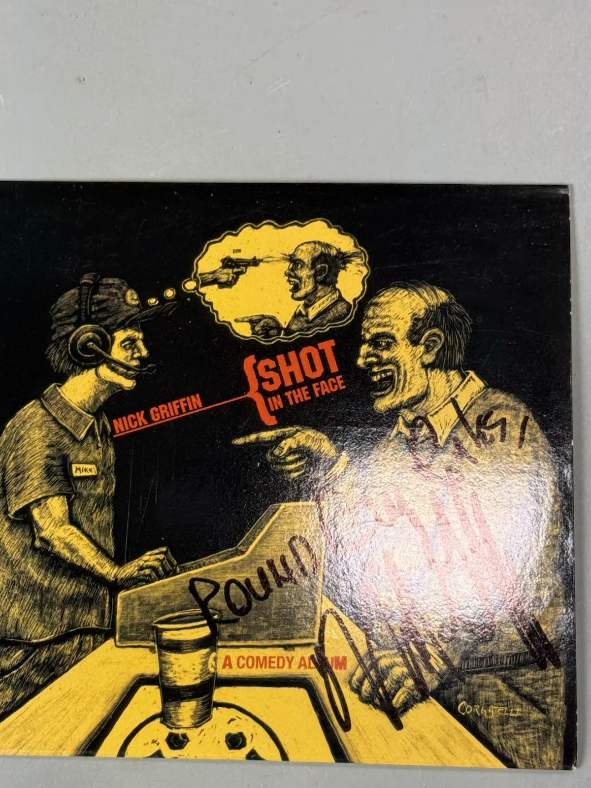 Bill Arrundale rare Signed Bloated Ninja Comedy CD with Bonus Nick Griffey O1033, изображение 4