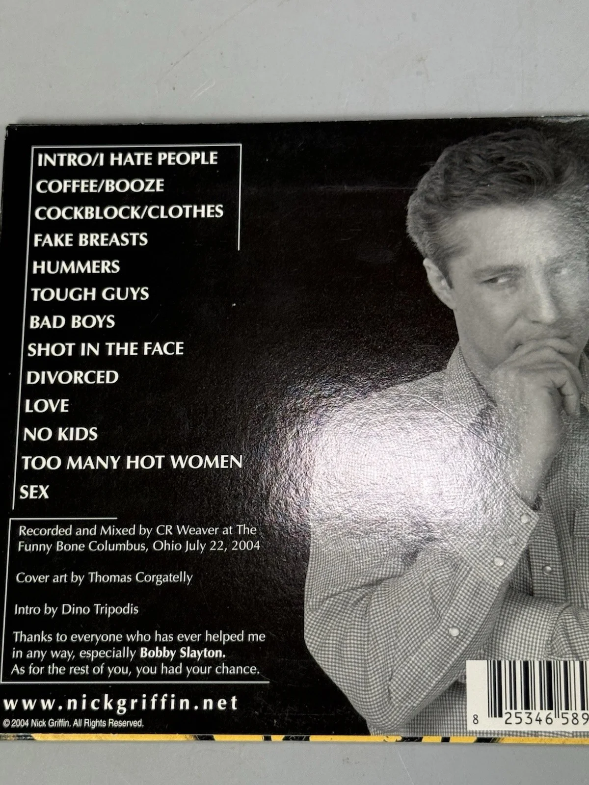 Bill Arrundale rare Signed Bloated Ninja Comedy CD with Bonus Nick Griffey O1033, изображение 5