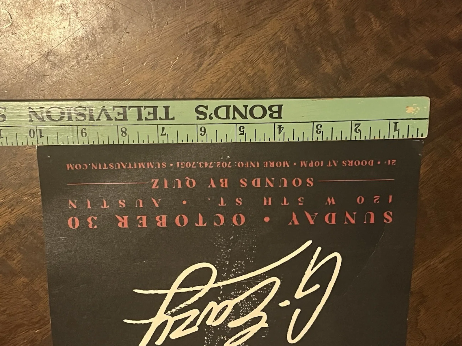 G-Easy SIGNED Gig Poster Austin Tx Autograph 13” X 10” G Easy 2022 Concert, изображение 5