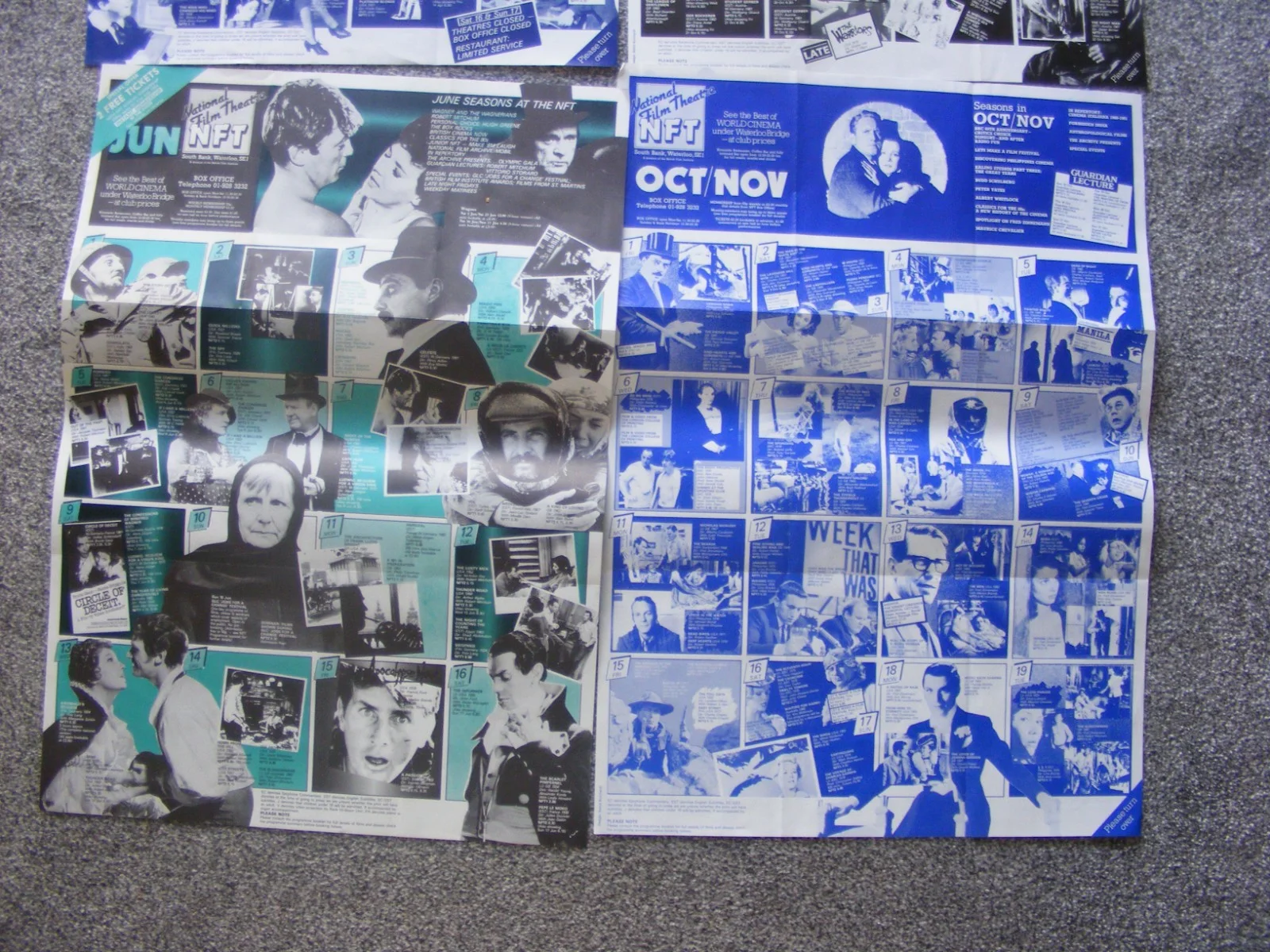 vintage posters; national film theatre, south bank, waterloo, se1; genuine post, изображение 3
