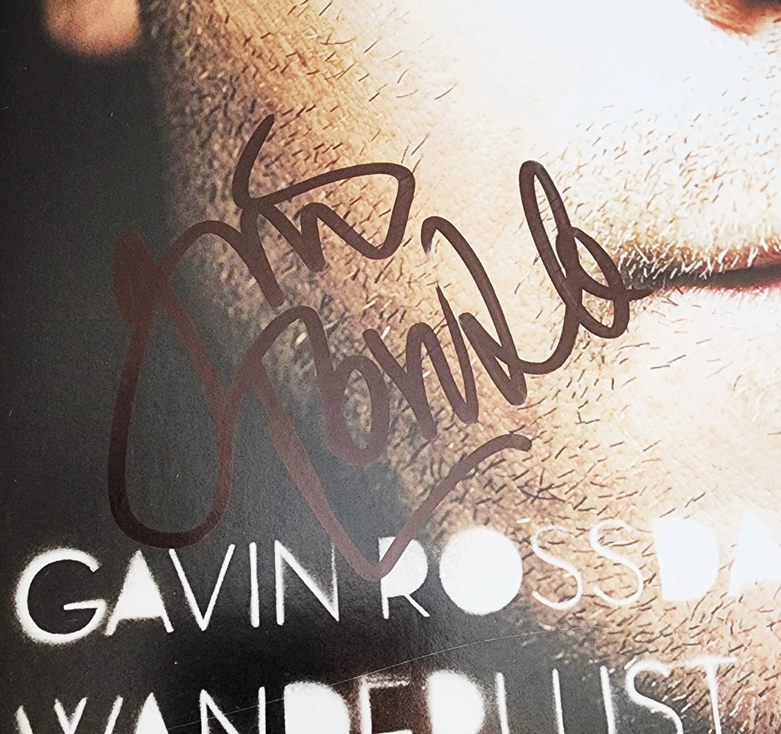 Gavin Rossdale Signed Wanderlust Vinyl Record BUSH Lead Singer RAD, image 2