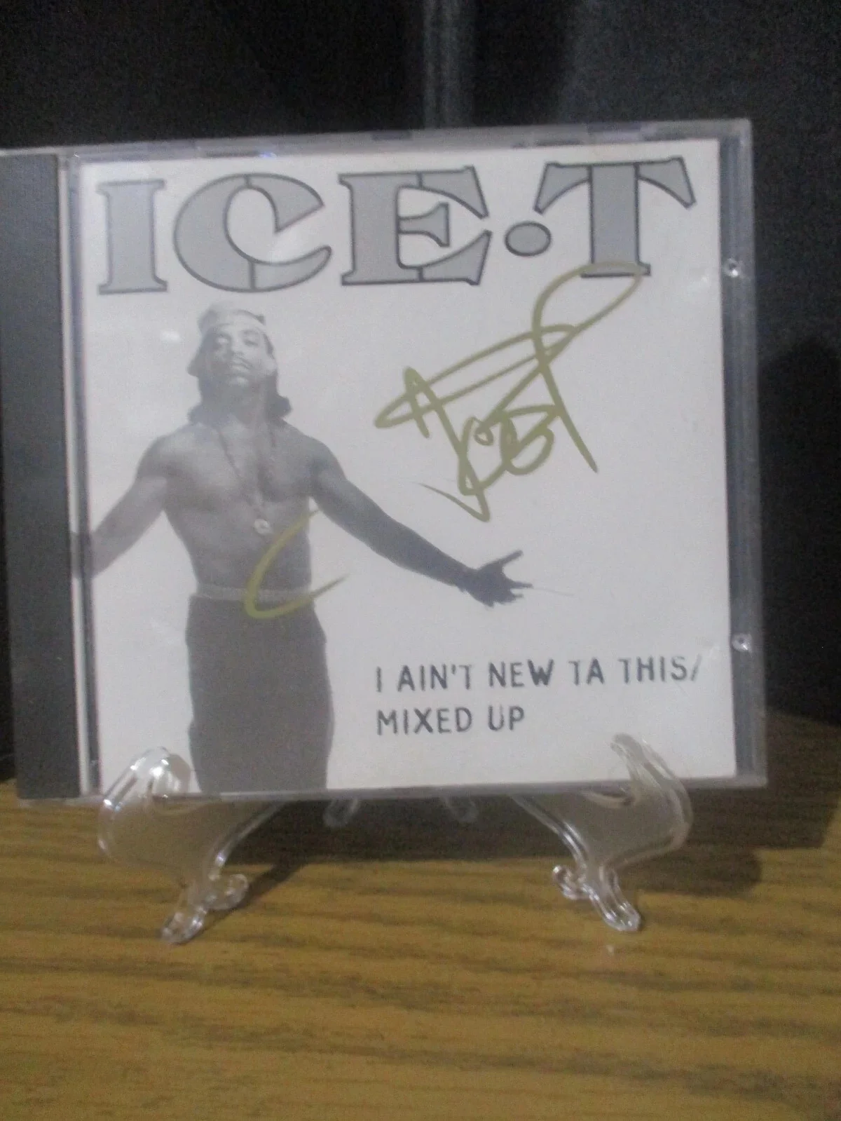 ICE-T AUTHENTIC SIGNED/AUTOGRAPHED PROMO CD SINGLE--BODY COUNT--LAW & ORDER, изображение 2