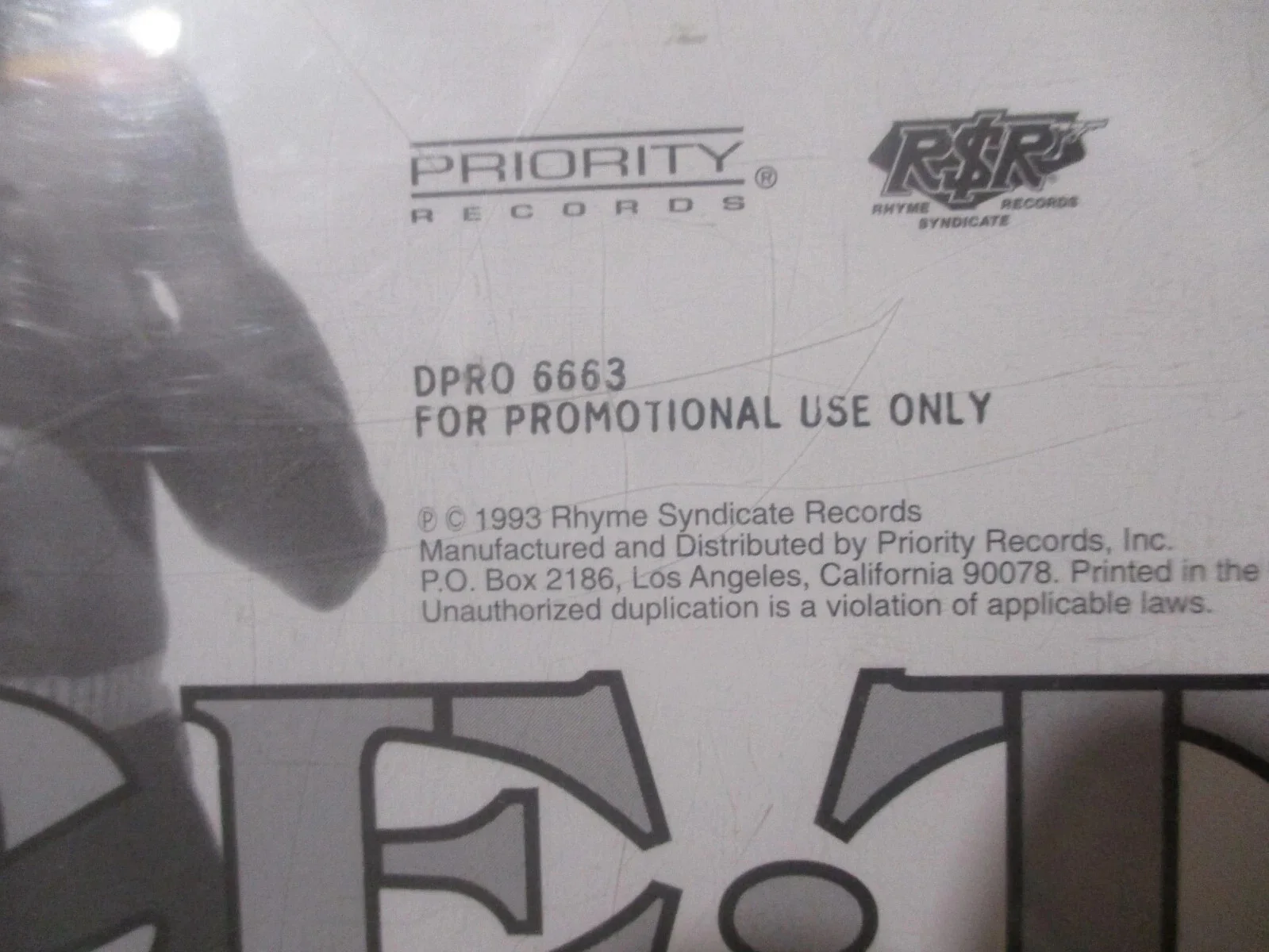 ICE-T AUTHENTIC SIGNED/AUTOGRAPHED PROMO CD SINGLE--BODY COUNT--LAW & ORDER, изображение 5