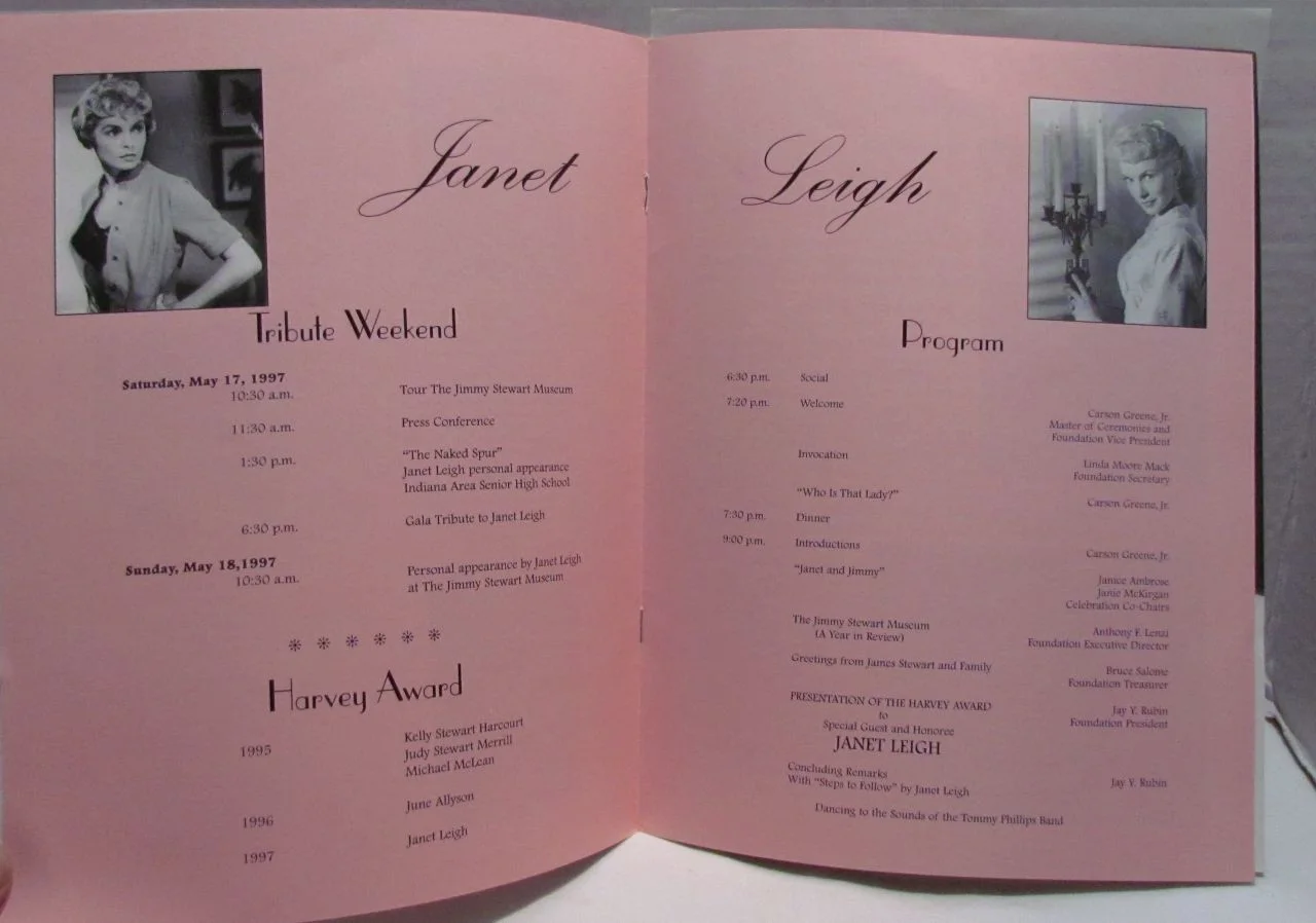 Janet Leigh — Janet Leigh Autographed Photo & Program A Tribute to Janet Leigh, image 3
