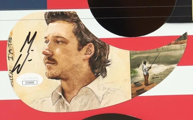 Morgan Wallen Signed 38" Acoustic Guitar (JSA), image 3