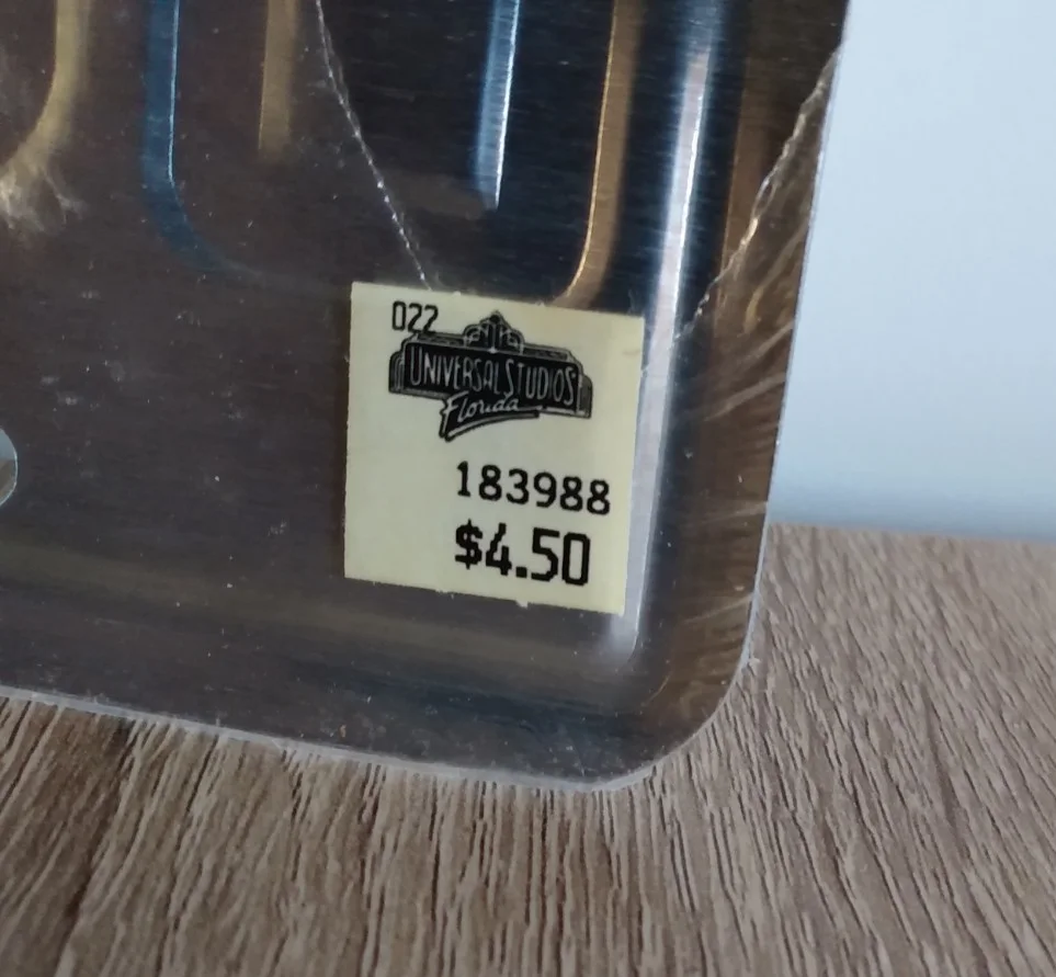 Universal Studios Florida Back To The Future Ride Licence Plate New/Part Sealed, image 5