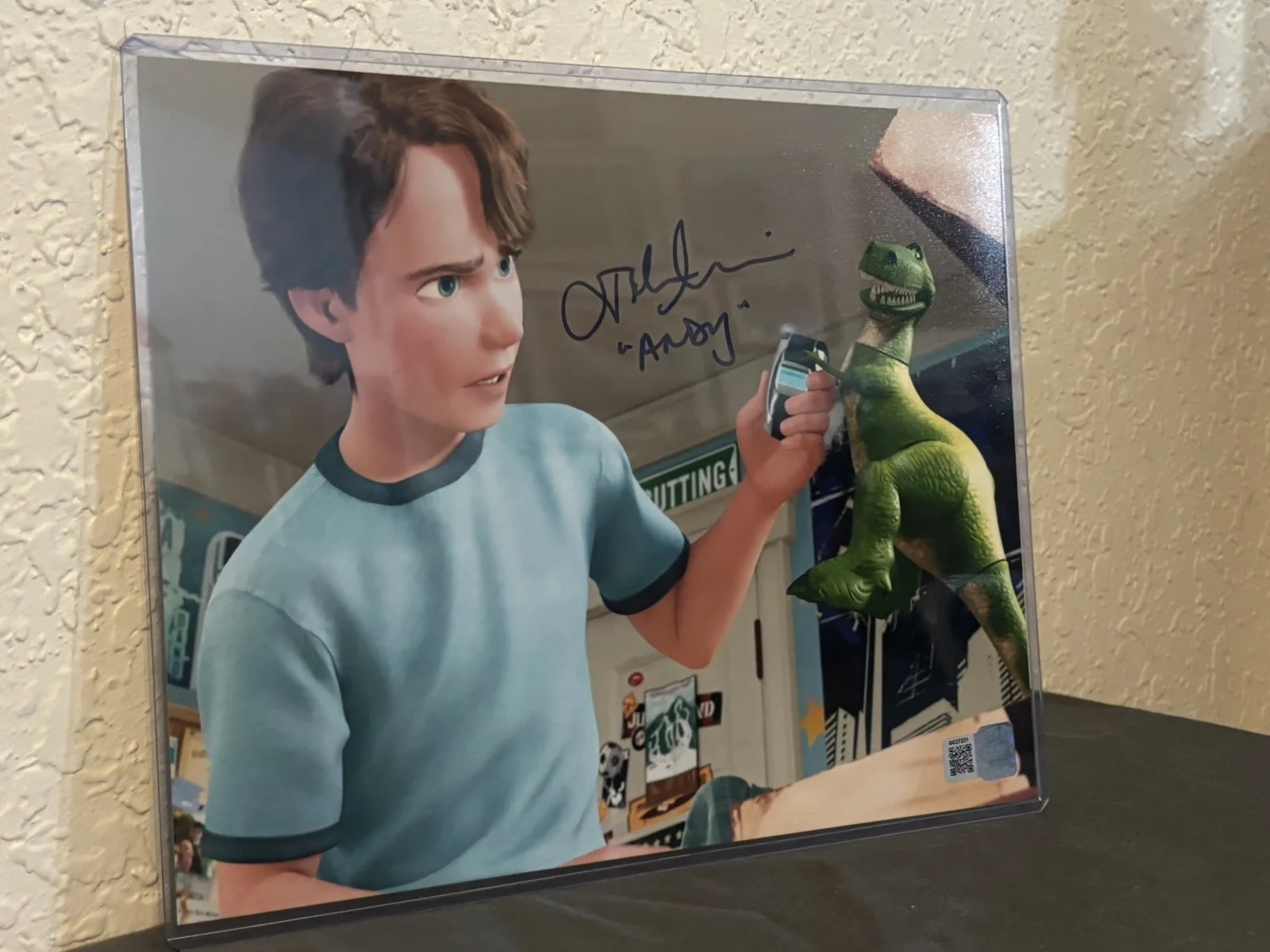 John Morris — Autographed John Morris Signed 8"x10" Photo Andy Toy Story Beckett COA, изображение 5