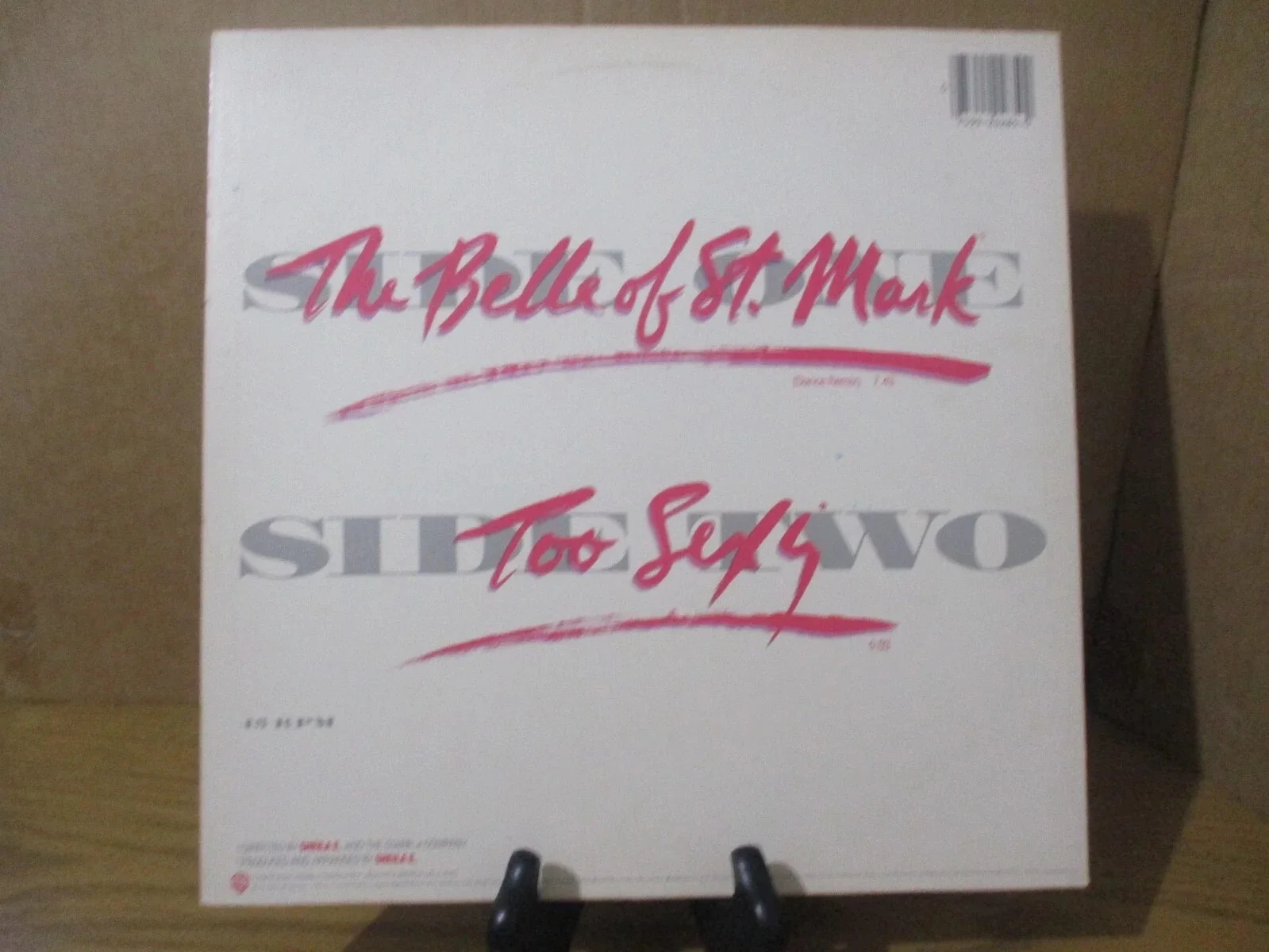 SHEILA E. AUTHENTIC AUTOGRAPHED/SIGNED VINYL 12" SINGLE--PRINCE, image 4