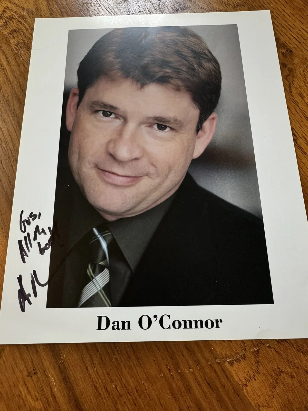 Dan O'Connor - Actor - Signed - 8x10 Photo - The Righteous Gemstones, изображение 2
