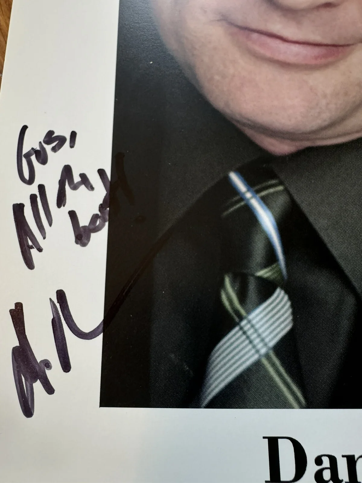 Dan O'Connor - Actor - Signed - 8x10 Photo - The Righteous Gemstones, изображение 4