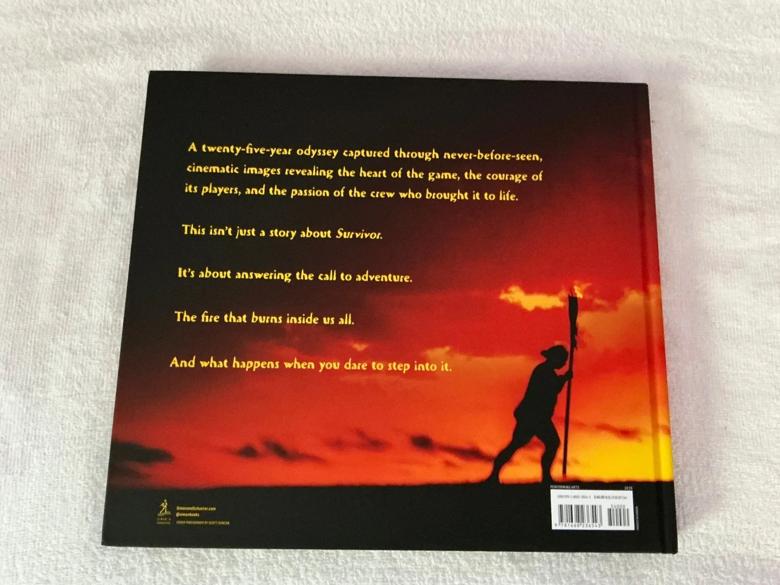 Jeff Probst — New Survivor HC Forged by Fire Signed by Jeff Probst JSA 25yrs 50 Seasons 1st Ed, image 5