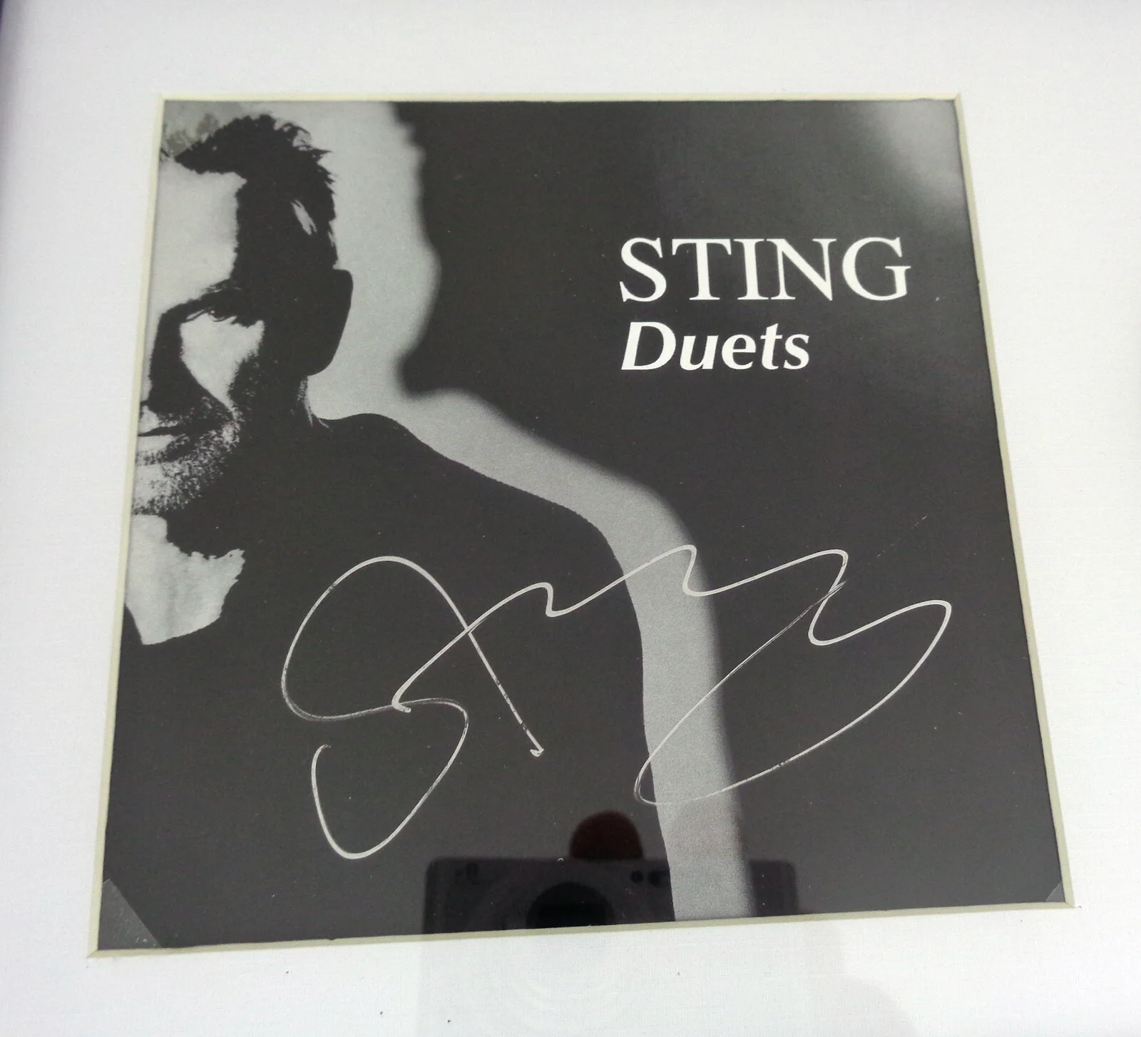 Sting — Sting Legendary Musician Police Signed Autograph Duets CD Framed PSA/DNA COA, изображение 2