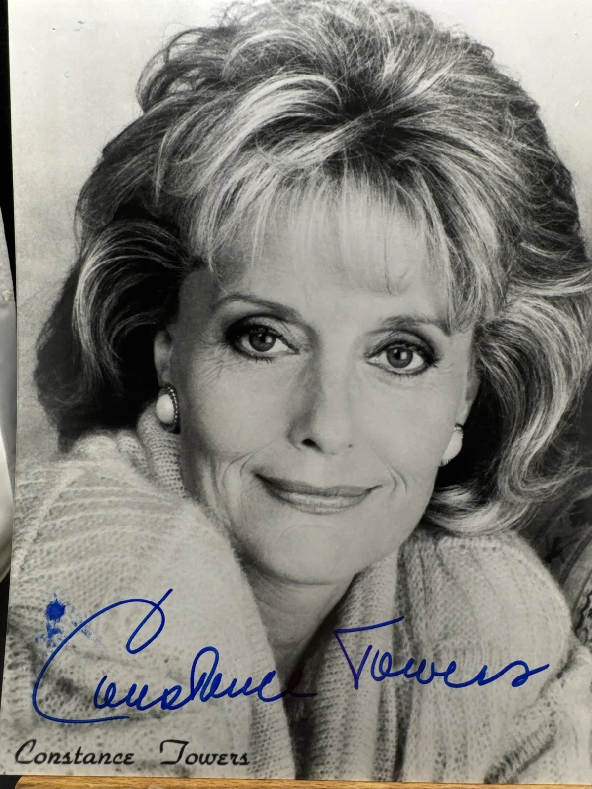Constance Towers Signed Autograph Headshot Photo General Hospital, image 2