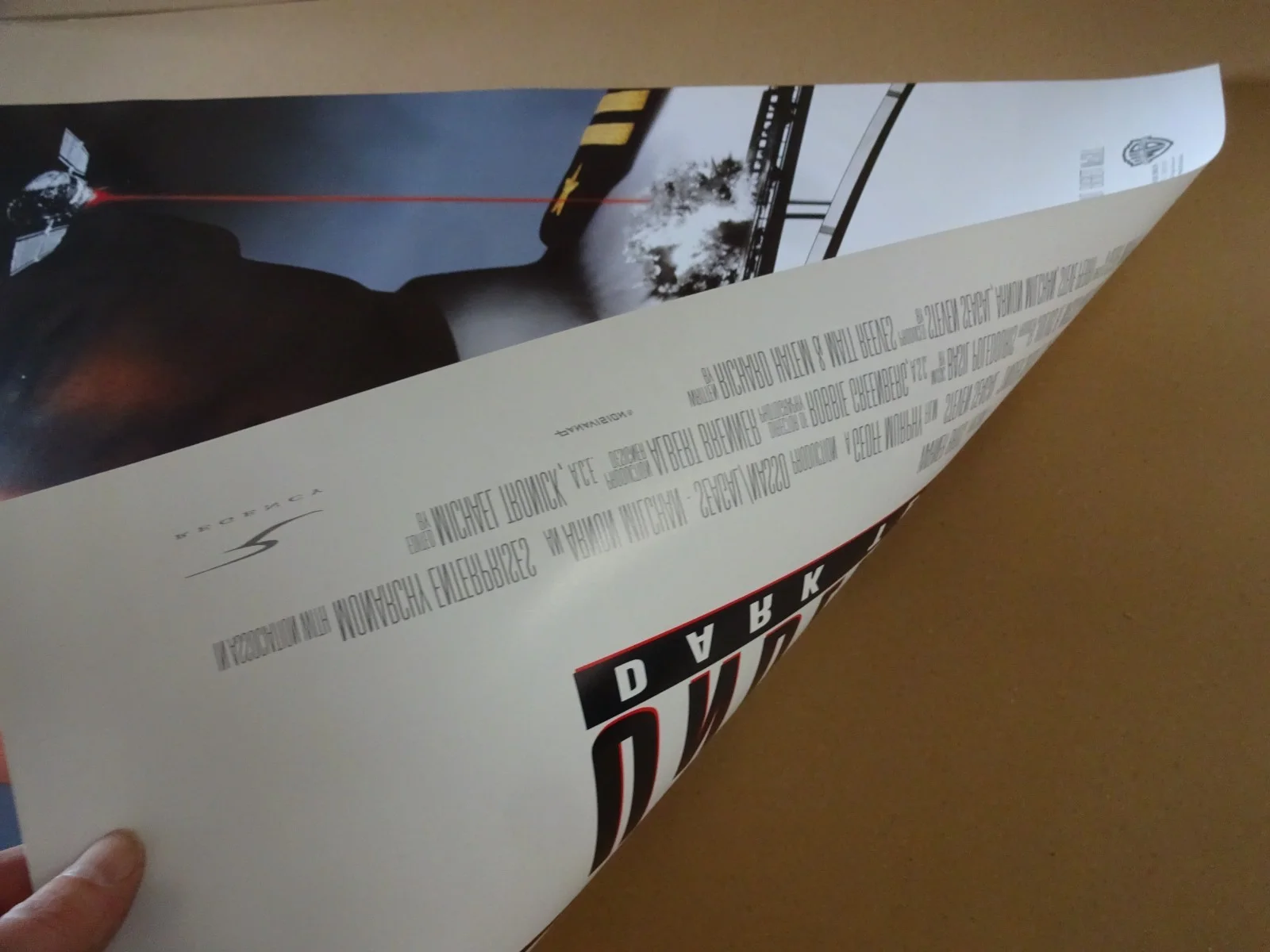 Under Siege 2 Dark Territory Original 1995 Double Sided Movie Poster Mint 40x27", изображение 2