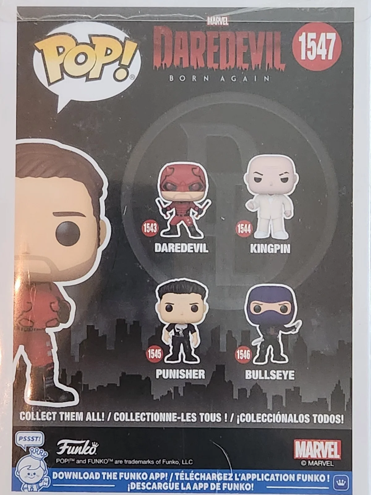 Charlie Cox — Charlie Cox Autographed Daredevil Funko Pop With Certification, image 3