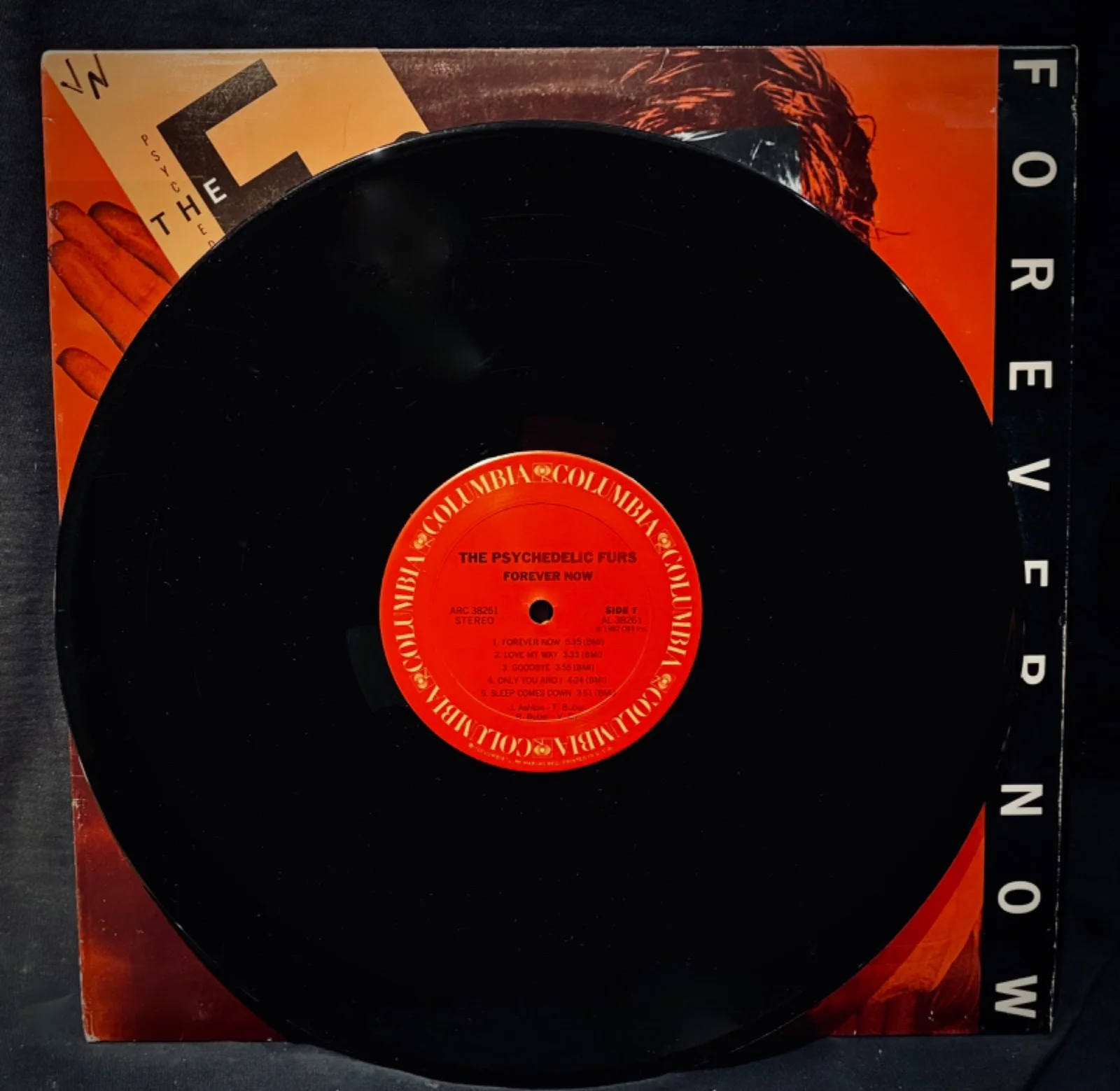 THE PSYCHEDELIC FURS ~ Richard Butler & Tim Butler Signed FOREVER NOW Album, изображение 2